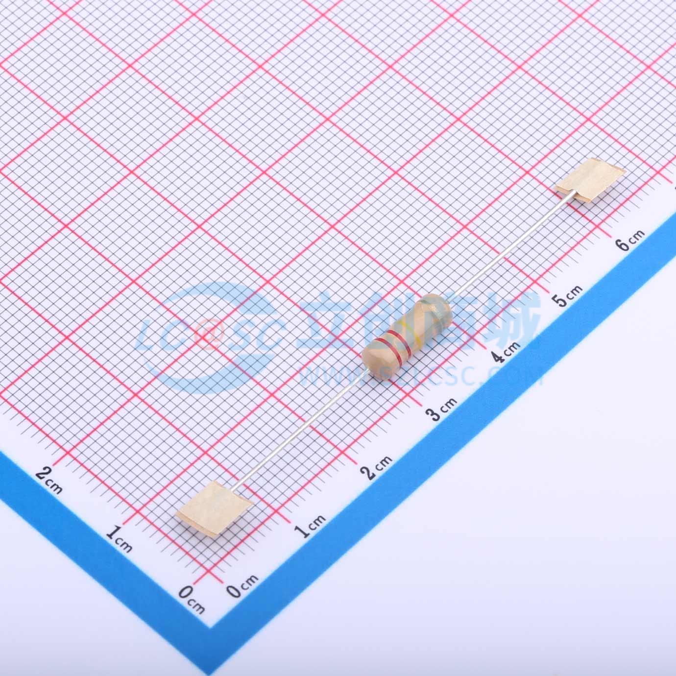 点击查看大图 CR1W-220K±5%-TT52实物图