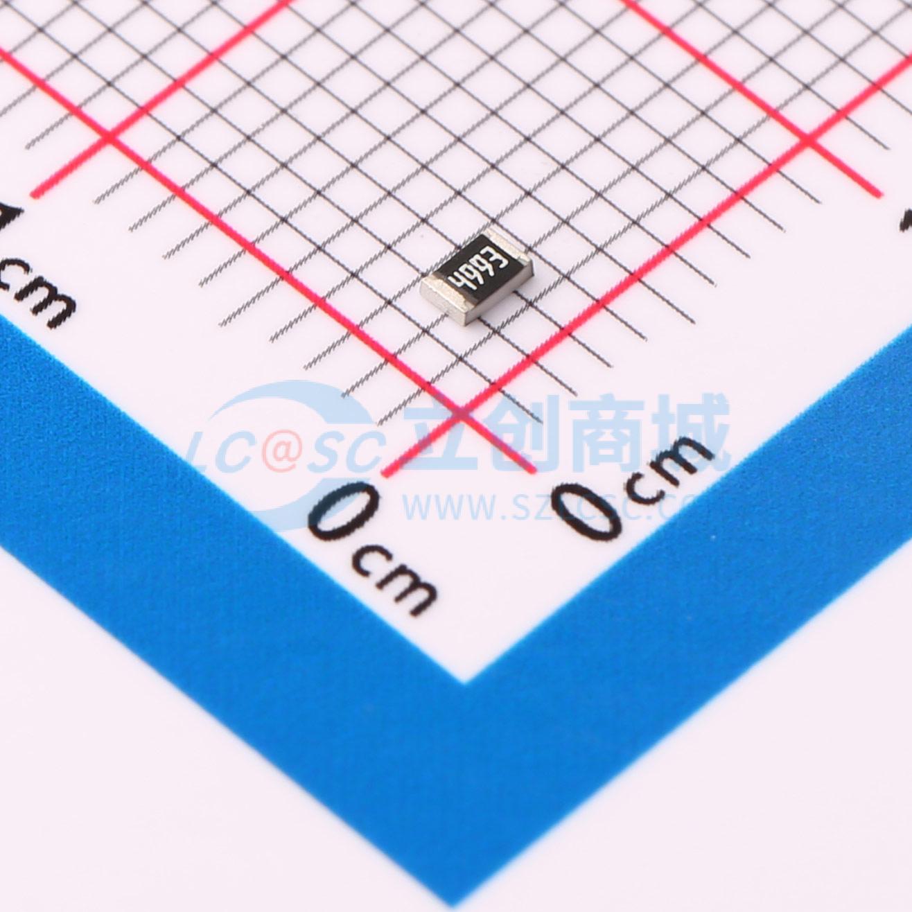 点击查看大图 SC0805F4993F4ANRH实物图