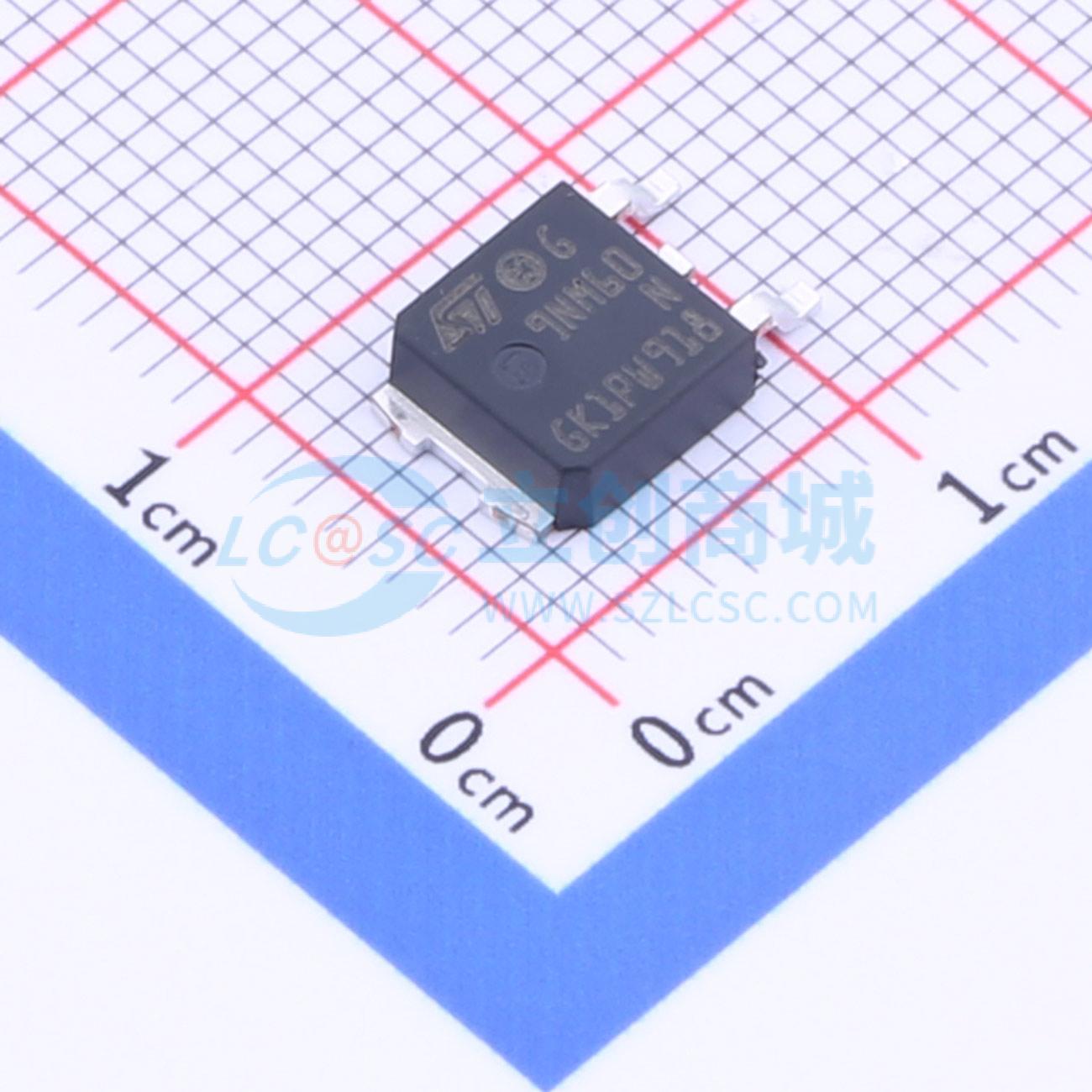 点击查看大图 STD9NM60N实物图