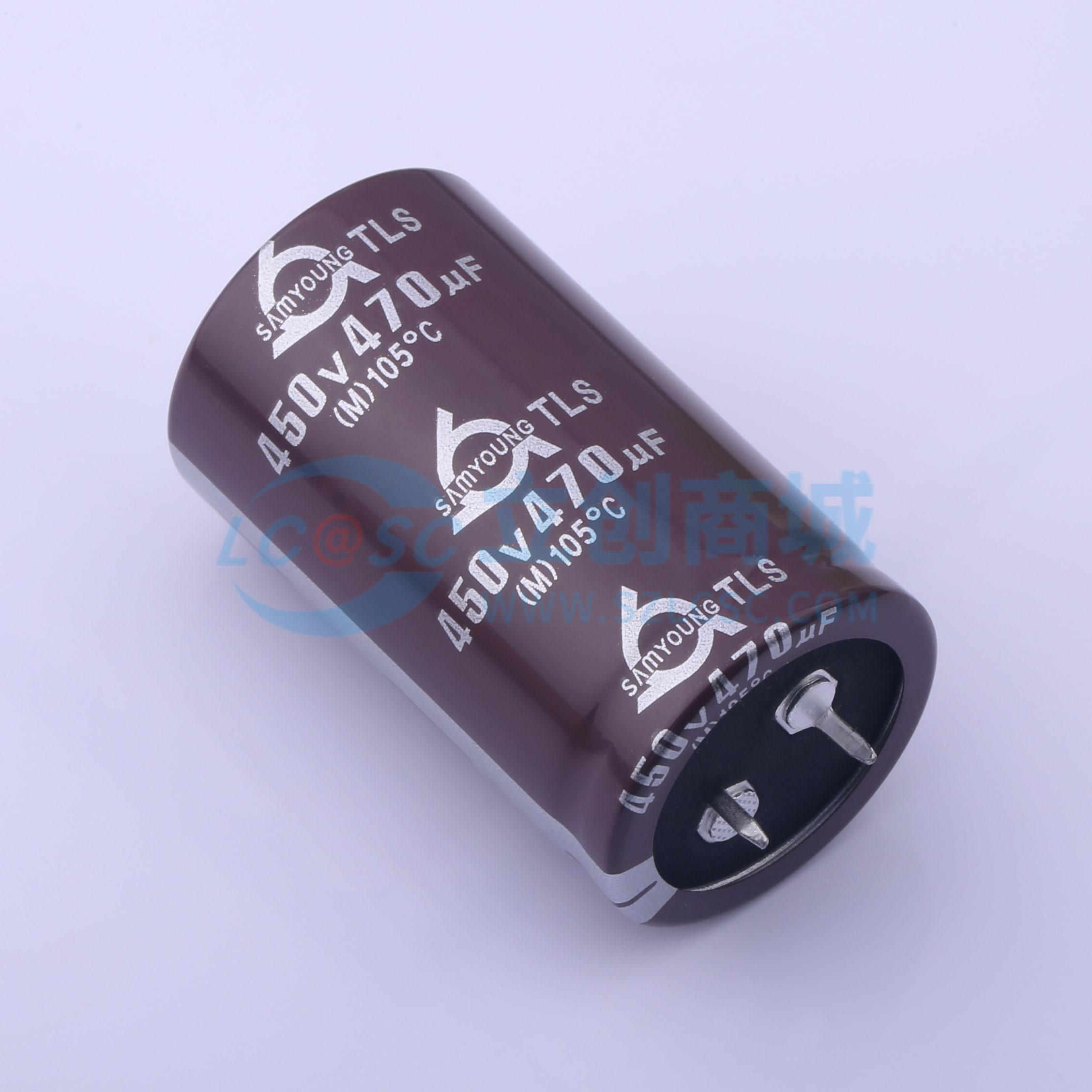 TLS 450VS 470uF(M) 30*50实物图