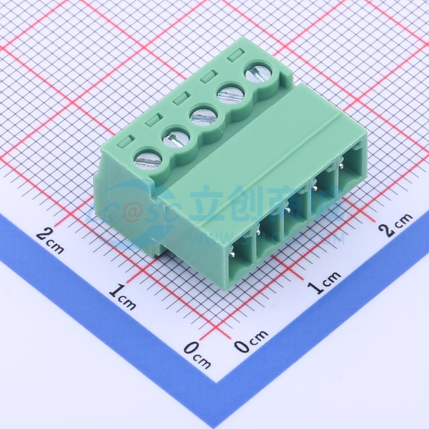 点击查看大图 KF2EDGRK-3.81-5P实物图
