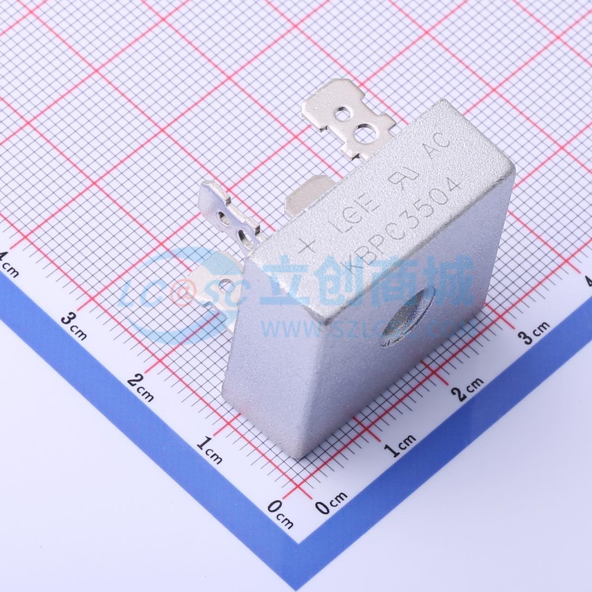 点击查看大图 KBPC3504实物图