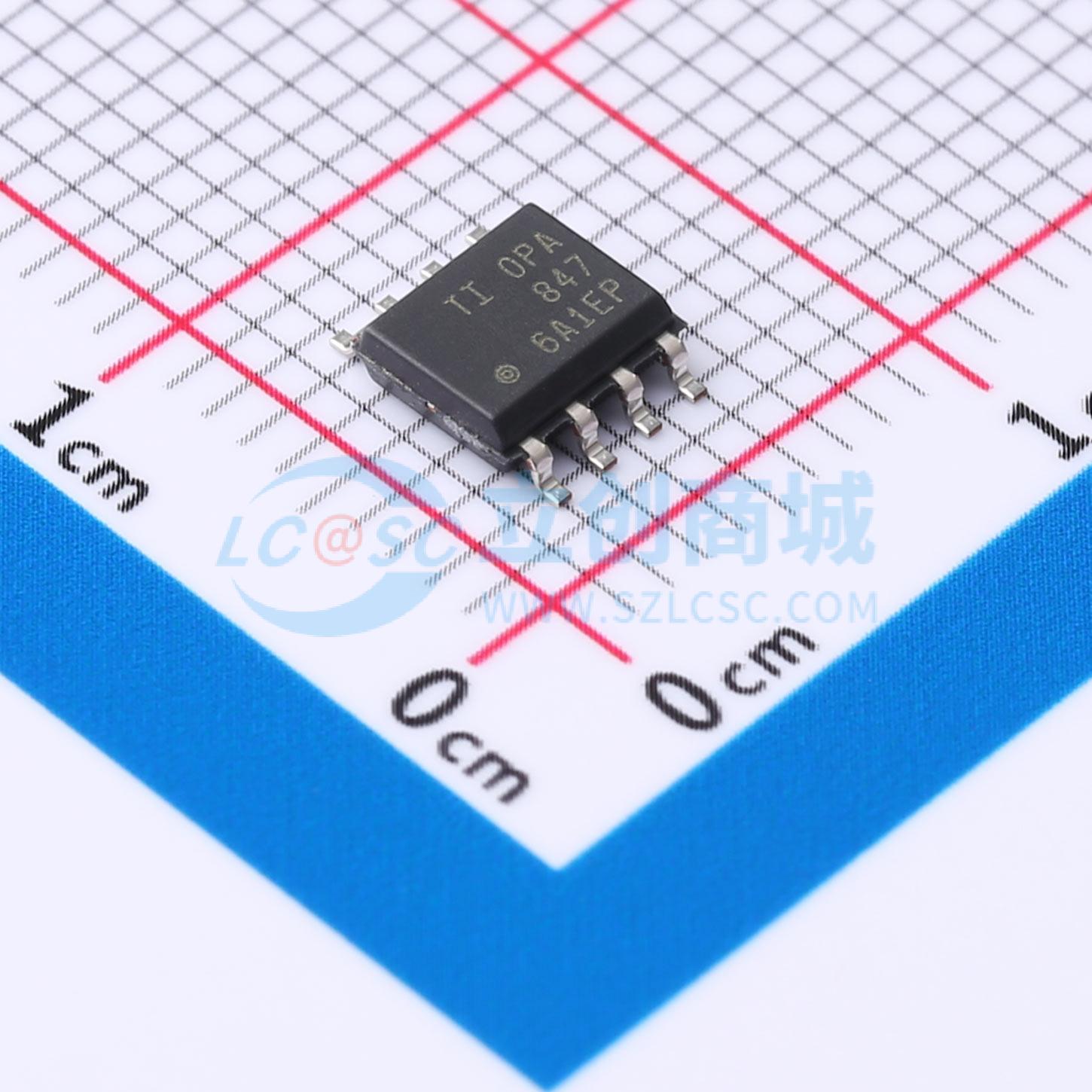 点击查看大图 OPA847ID实物图