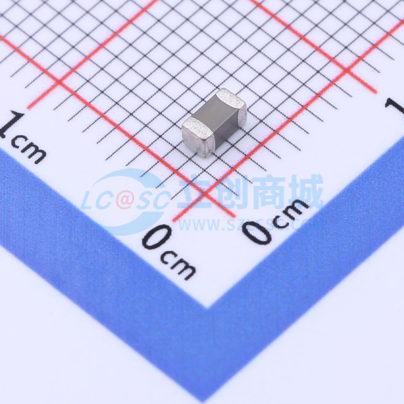 点击查看大图 1206X105K500CT-C实物图