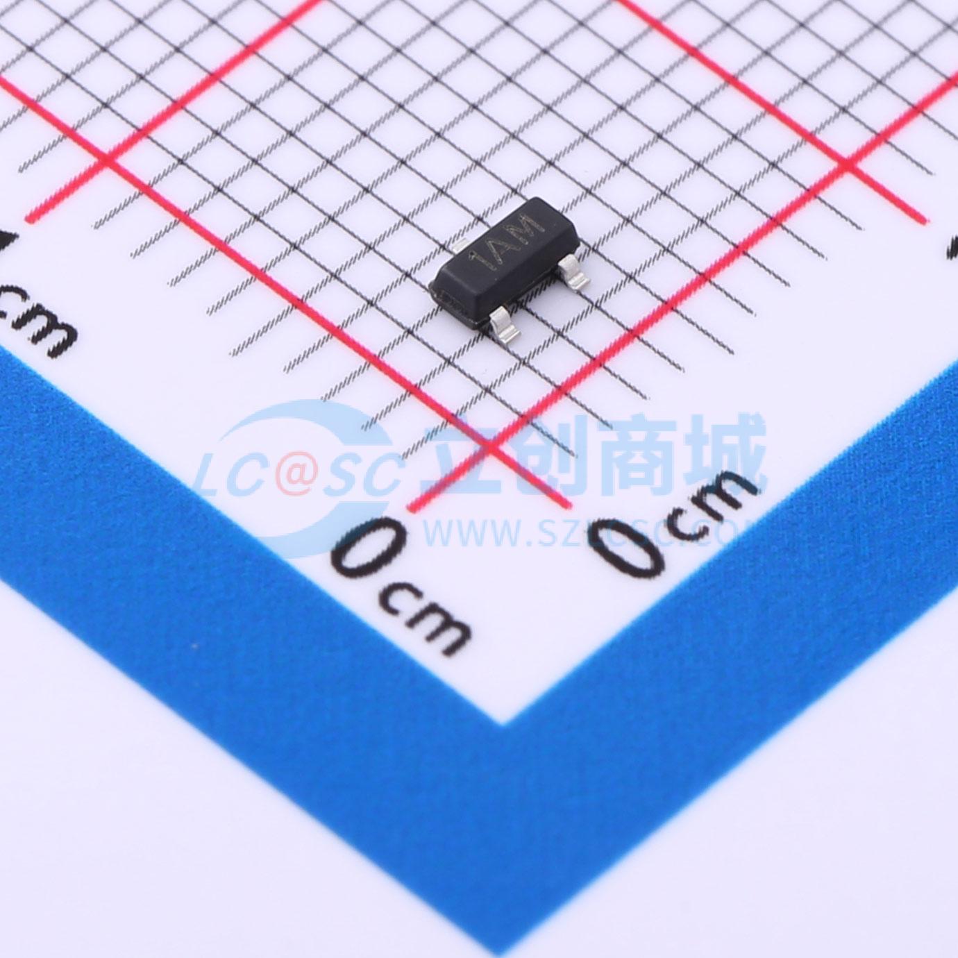 点击查看大图 MMBT3904实物图