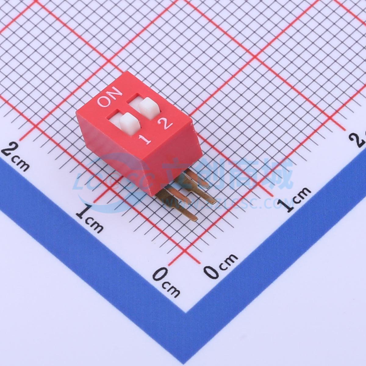 KH-BM2.54-2P-W实物图