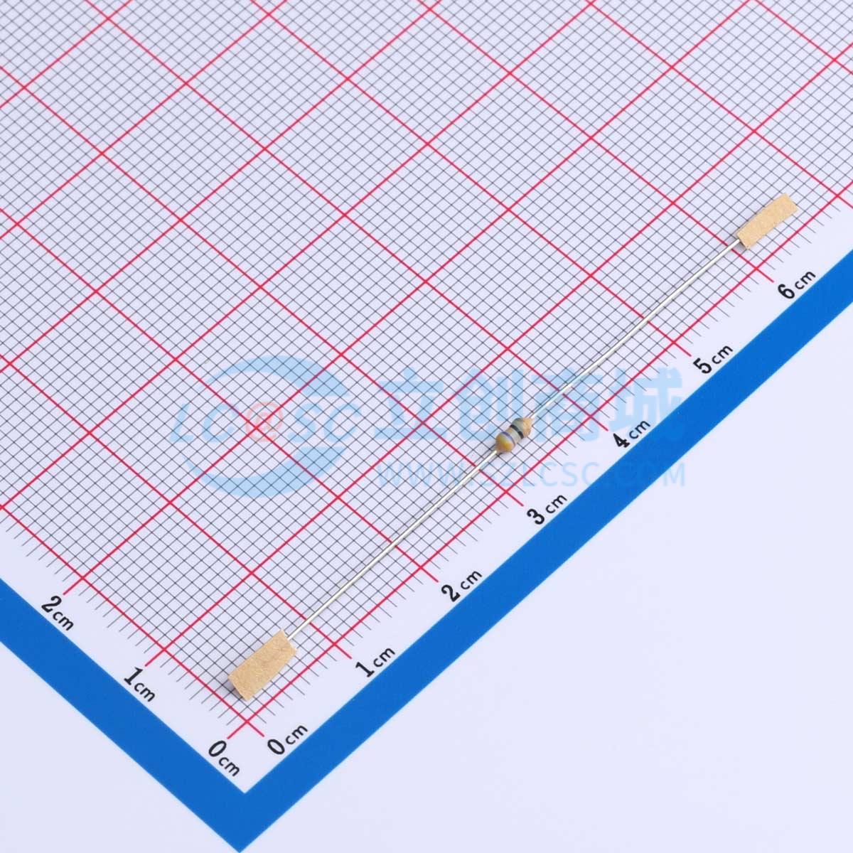 点击查看大图 RD 1/8W 47R J T/B实物图