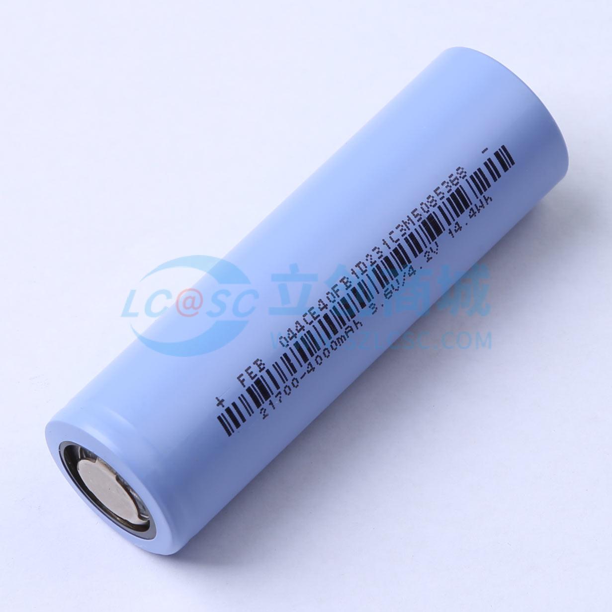 21700-4000 3.6V/4.0Ah实物图
