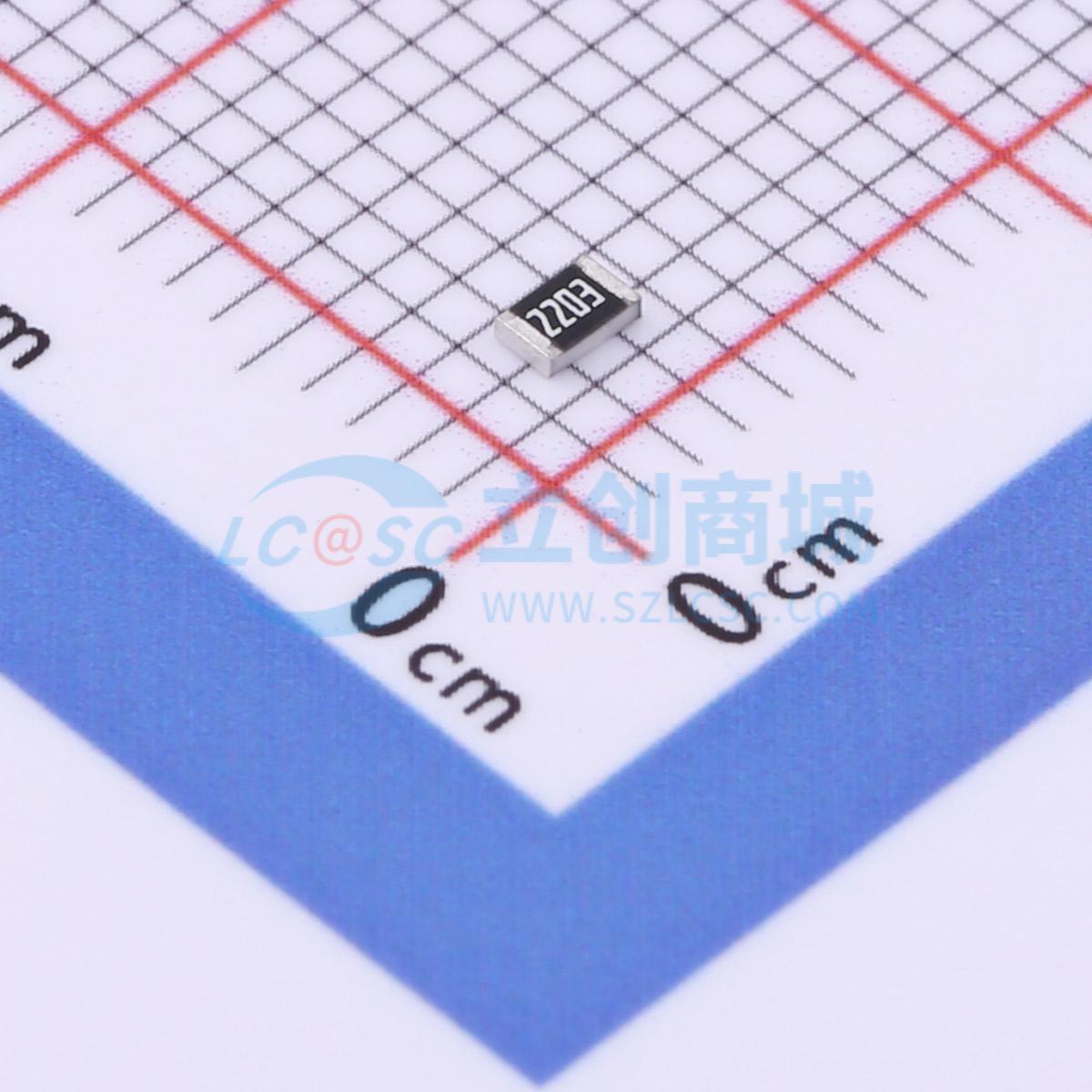 点击查看大图 SC0805F2203F4ANRH实物图