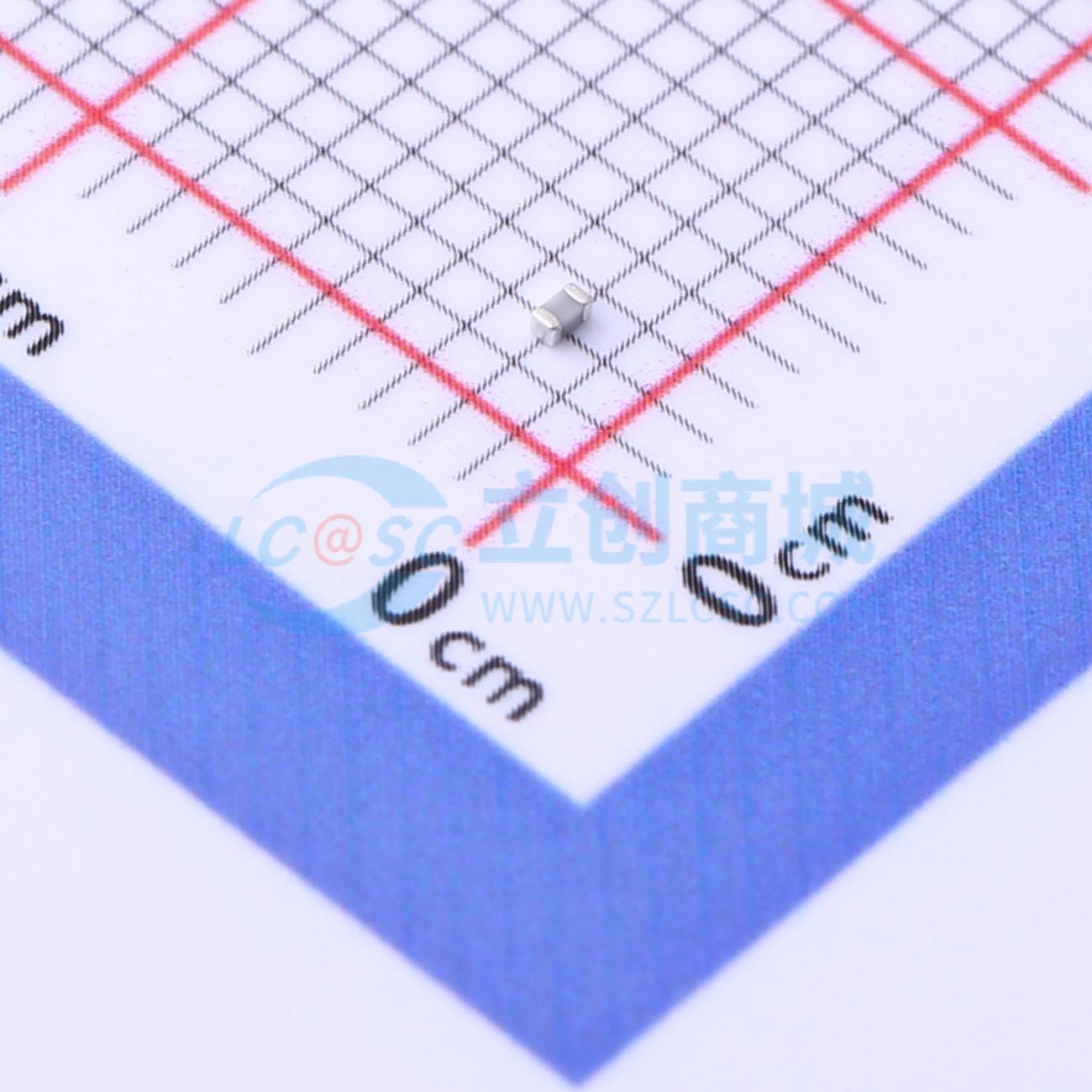 GCM1555C1H161JA16D实物图