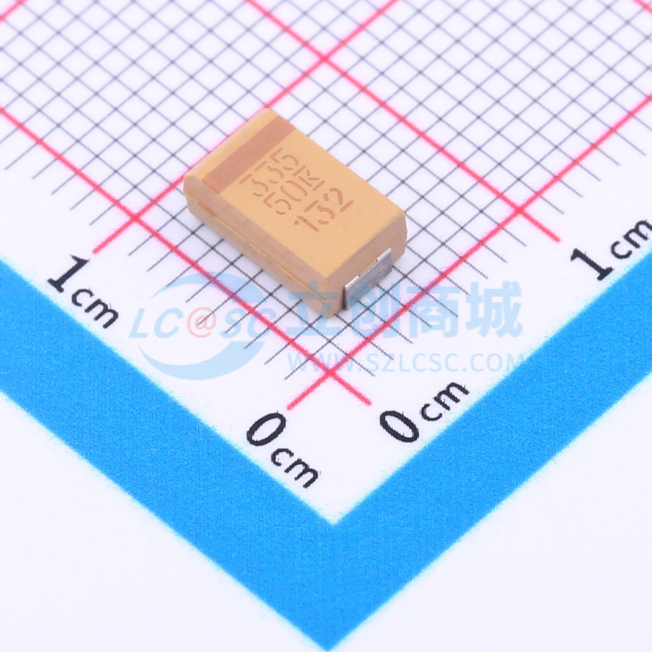 点击查看大图 T491D335M050AT实物图
