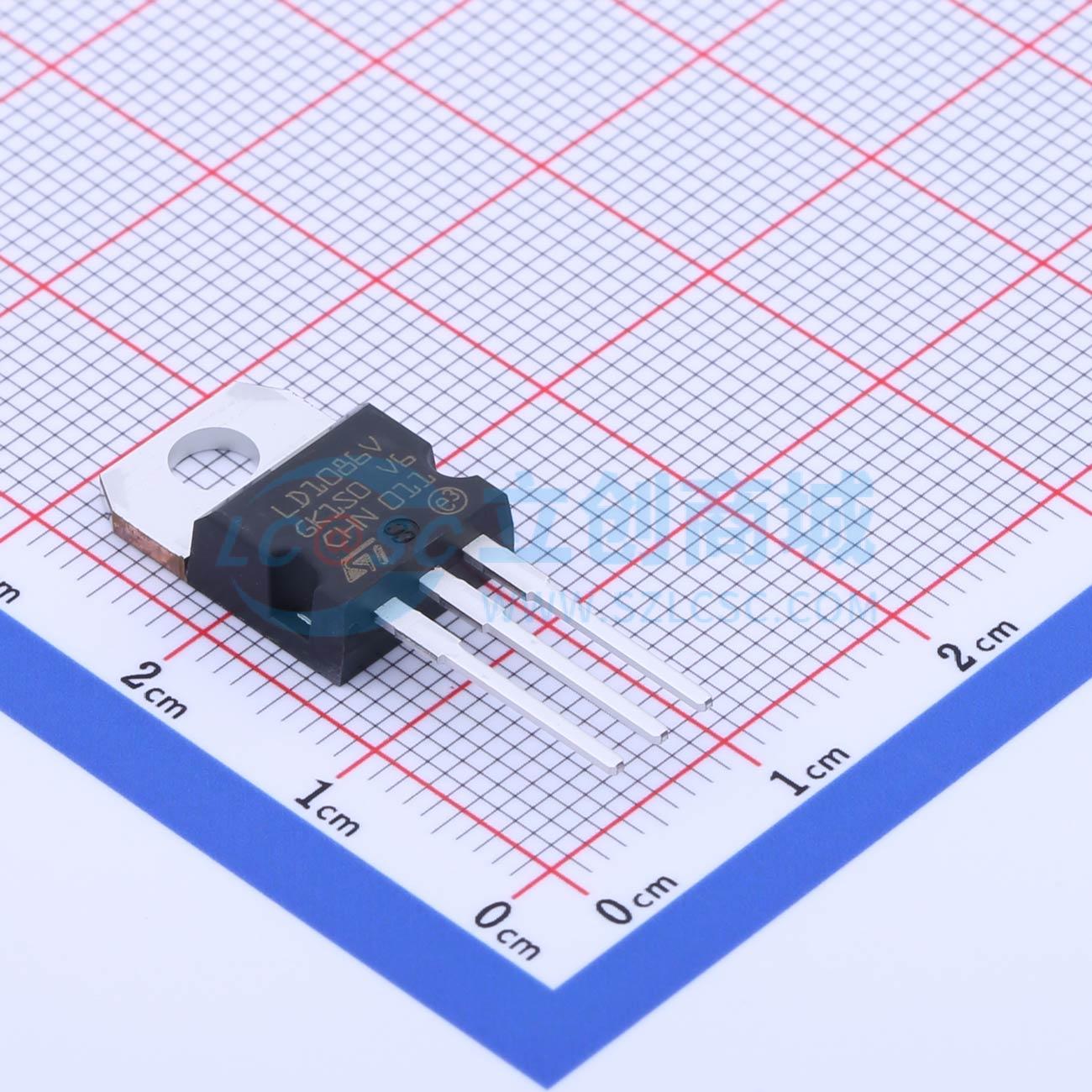 点击查看大图 LD1086V-DG实物图