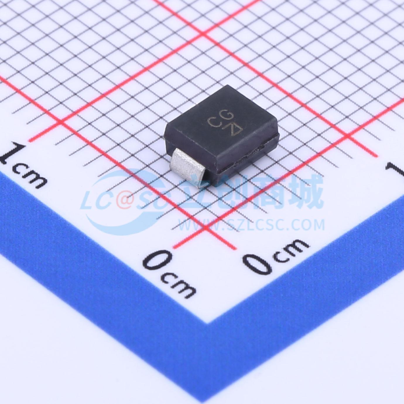 点击查看大图 SMBJ28CA实物图