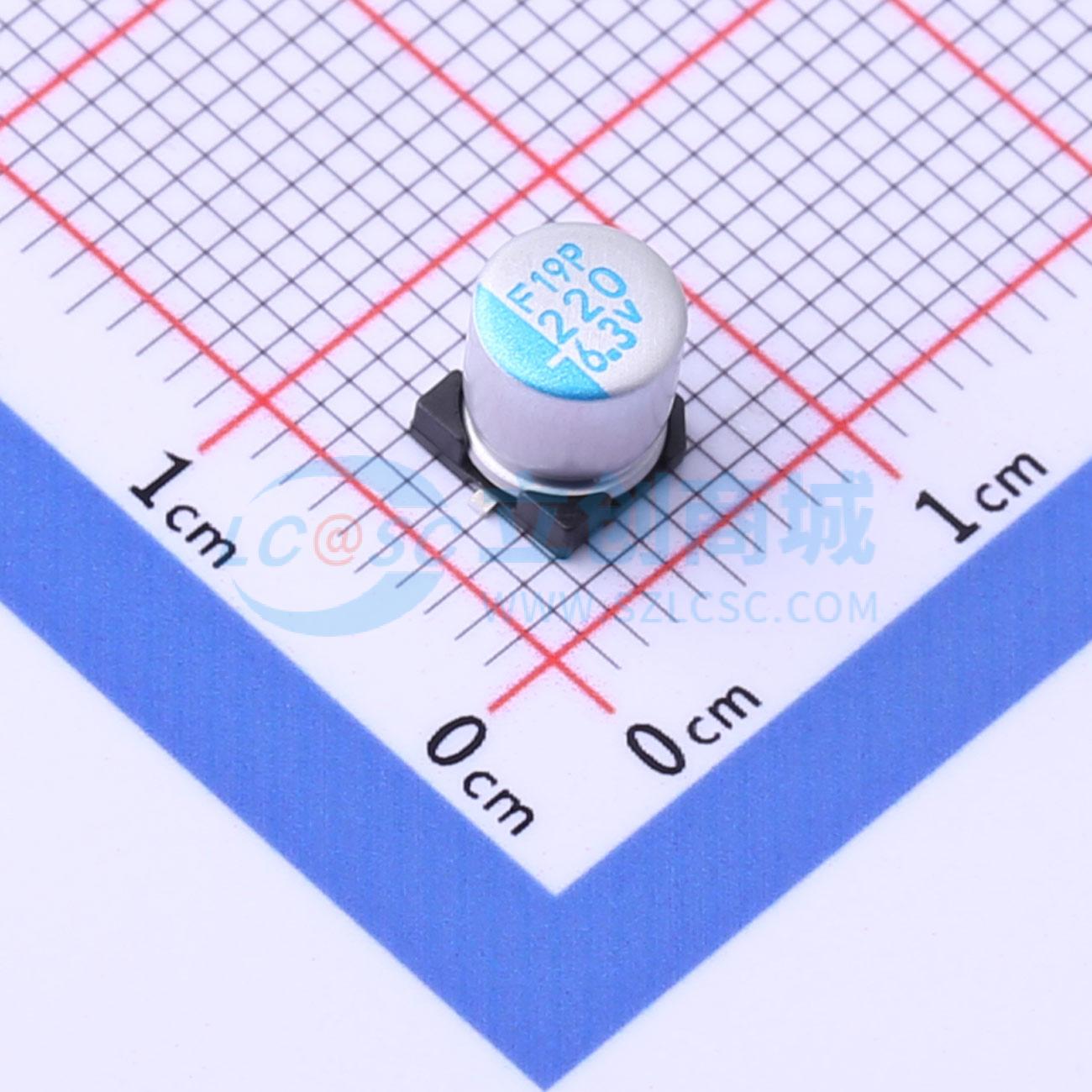 点击查看大图 APXF6R3ARA221ME61G实物图