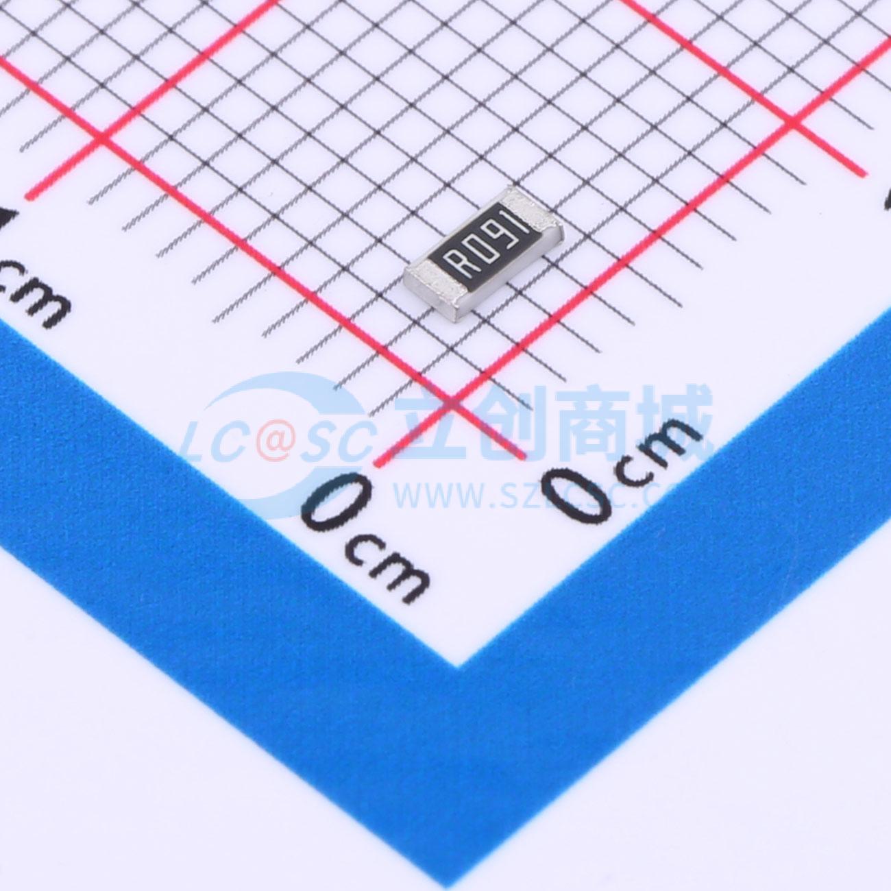 点击查看大图 FRL1206FR091TS实物图