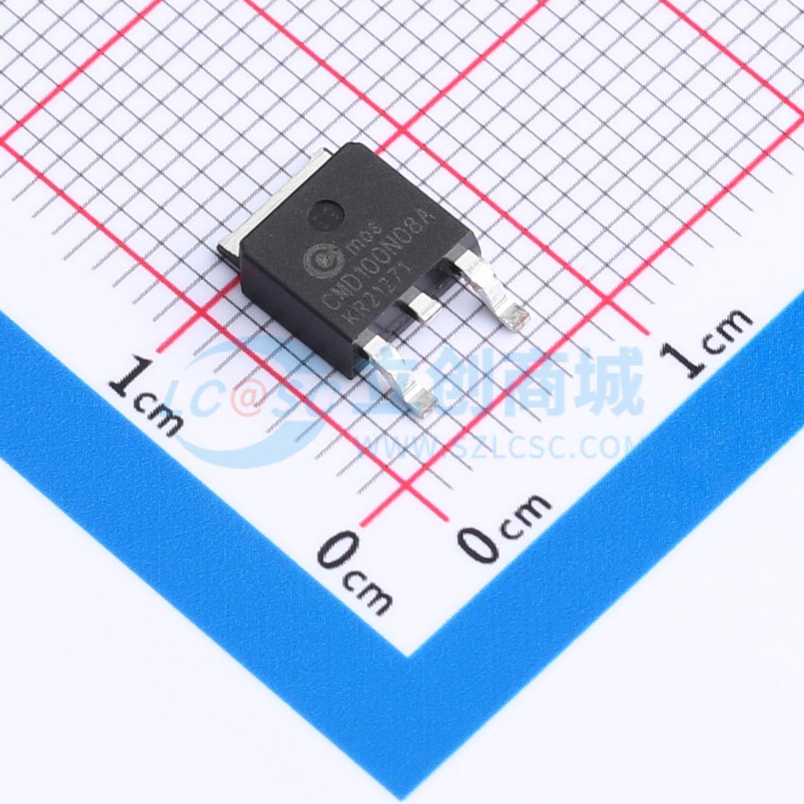 点击查看大图 CMD100N08A实物图