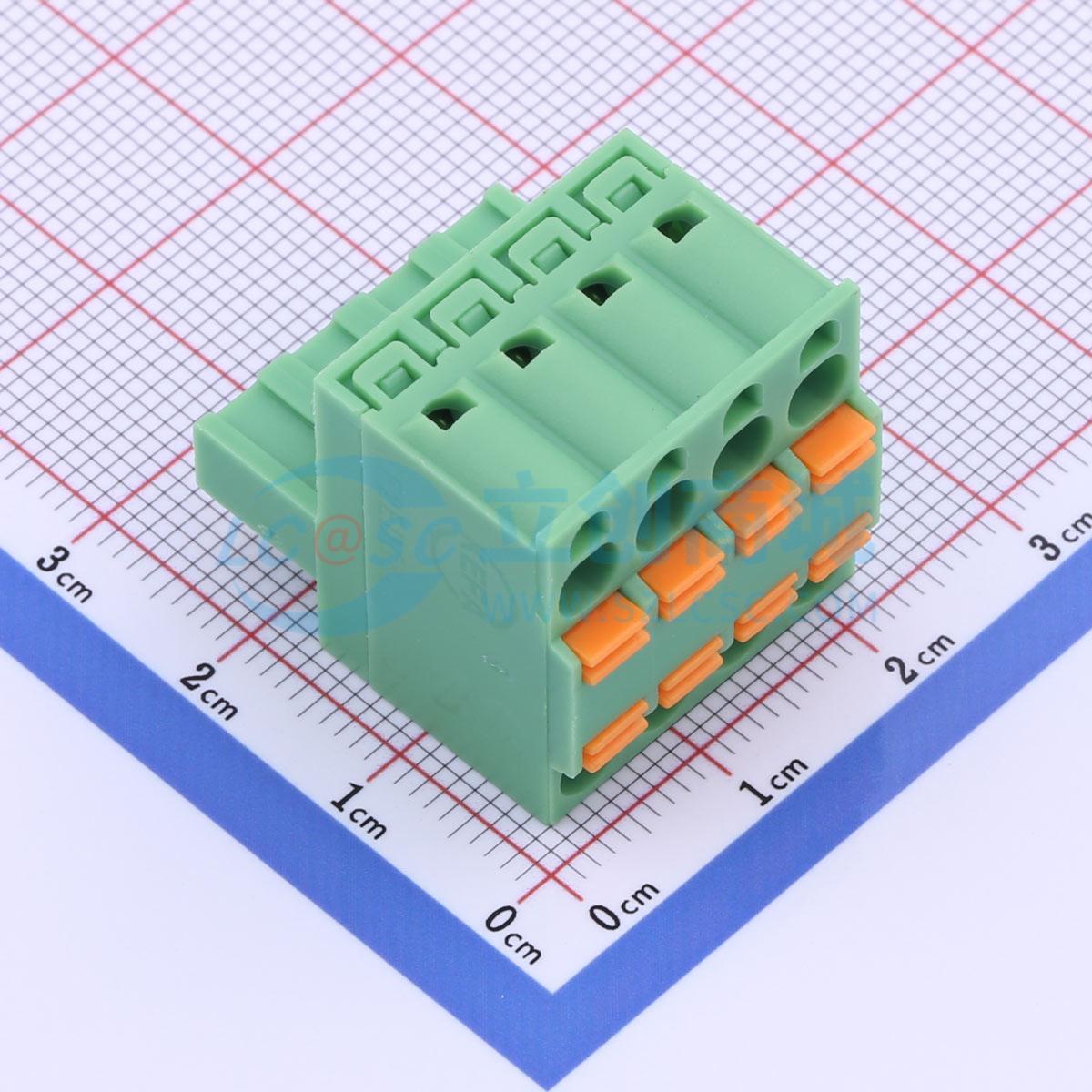 点击查看大图 KF2EDGKDH-5.08-4P实物图