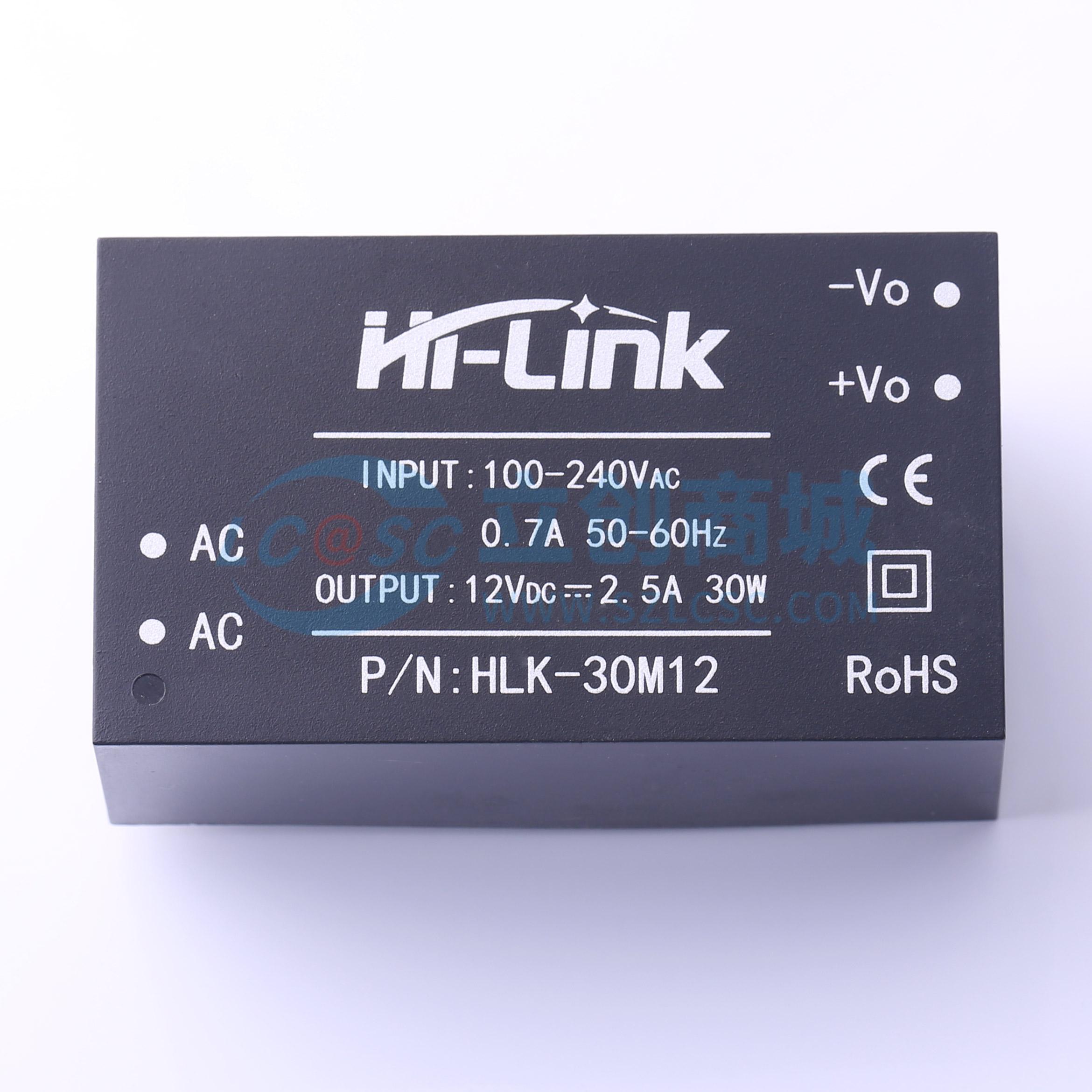 点击查看大图 HLK-30M12实物图