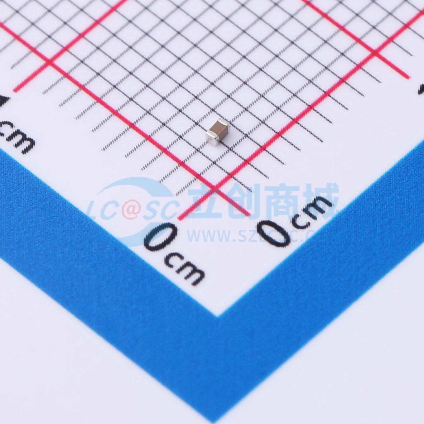 0402X475K6R3CT实物图