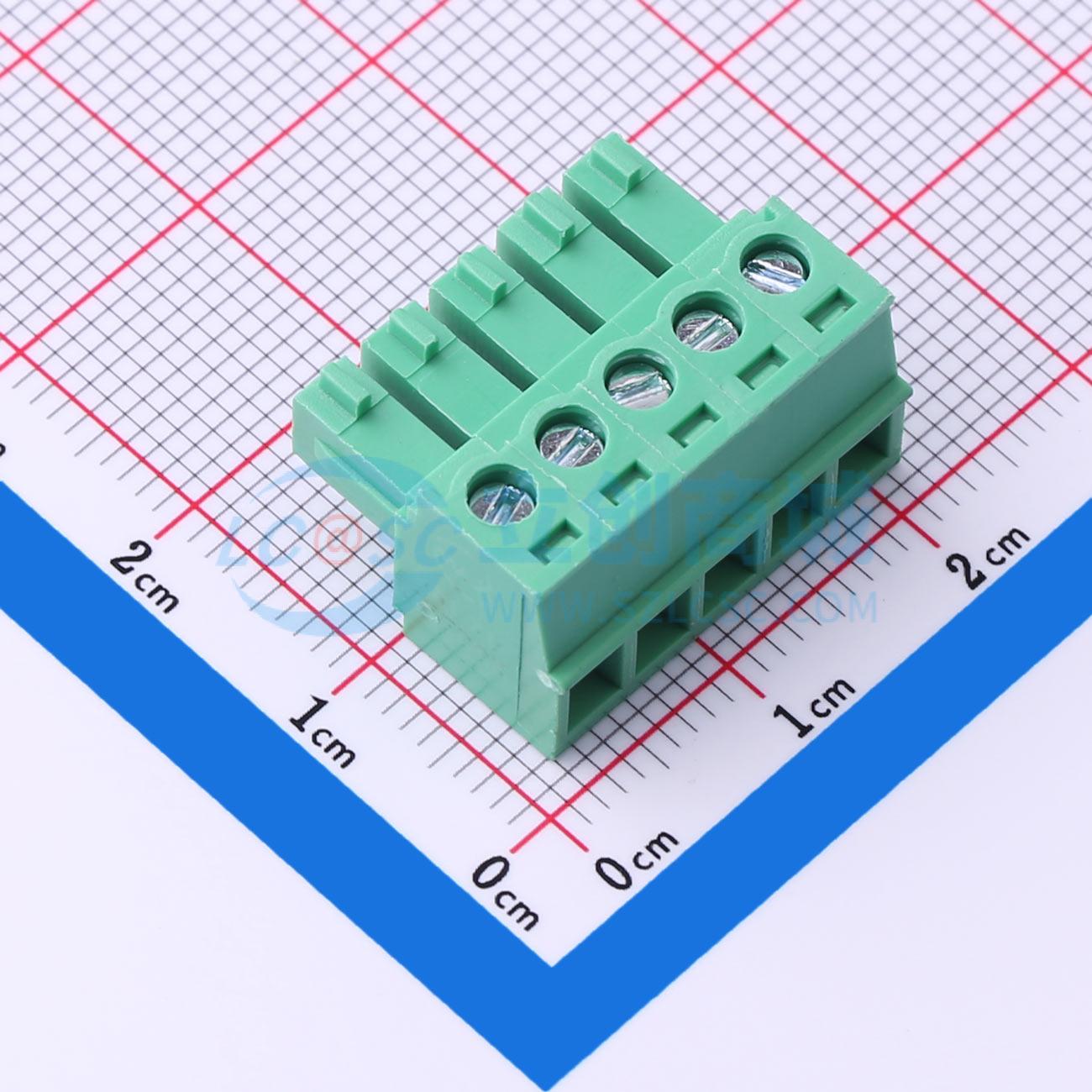点击查看大图 MX15EDGK-3.81-05P-GN01-Cu-Y-A实物图