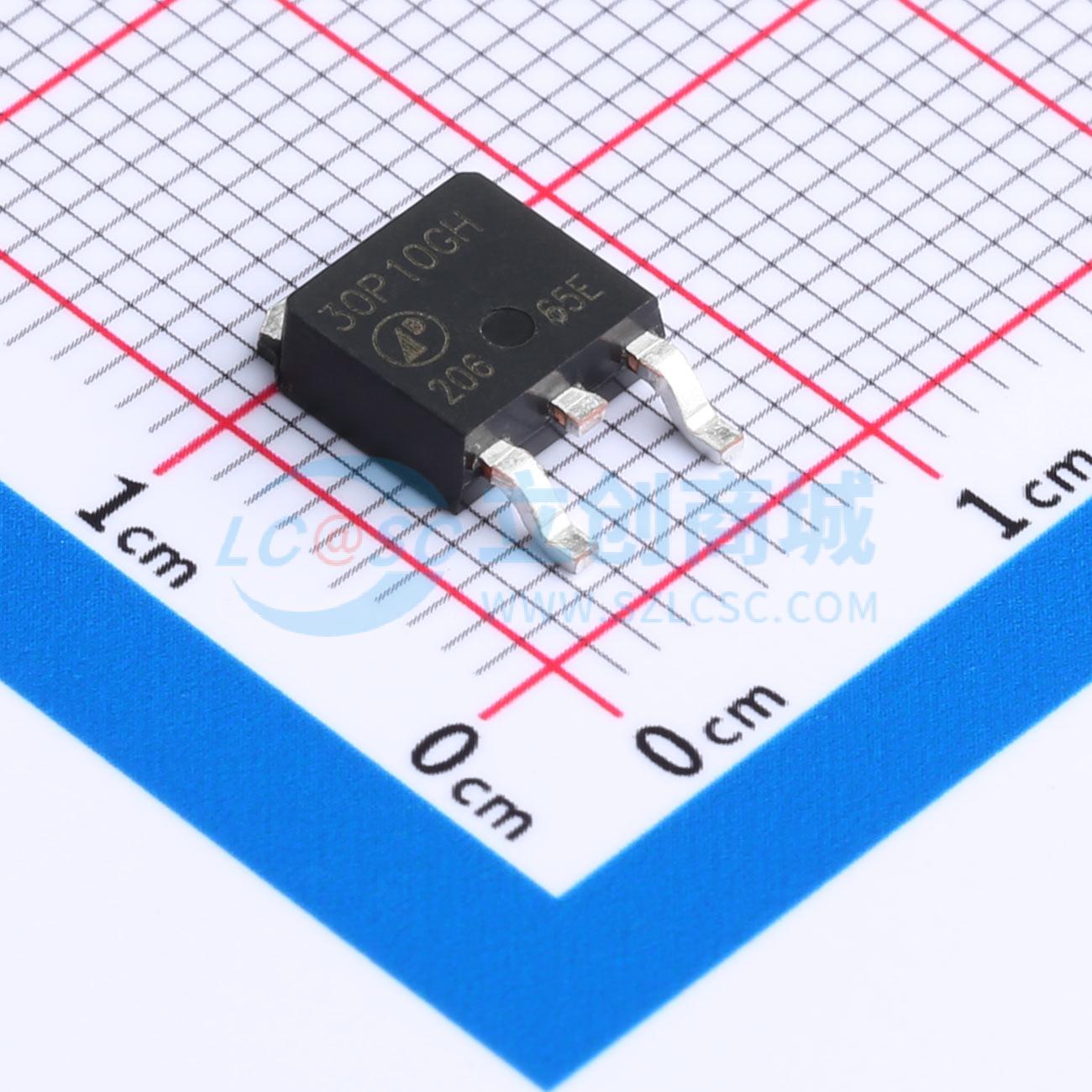 点击查看大图 AP30P10GH实物图