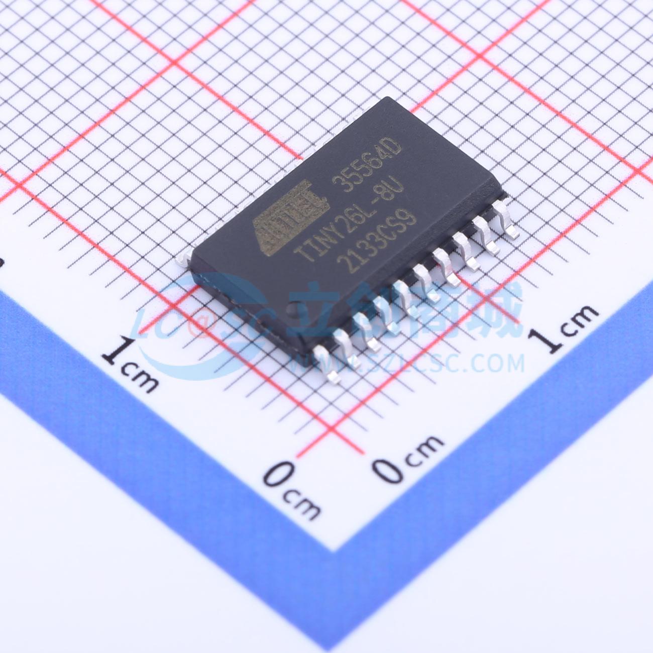 点击查看大图 ATTINY26L-8SUR实物图