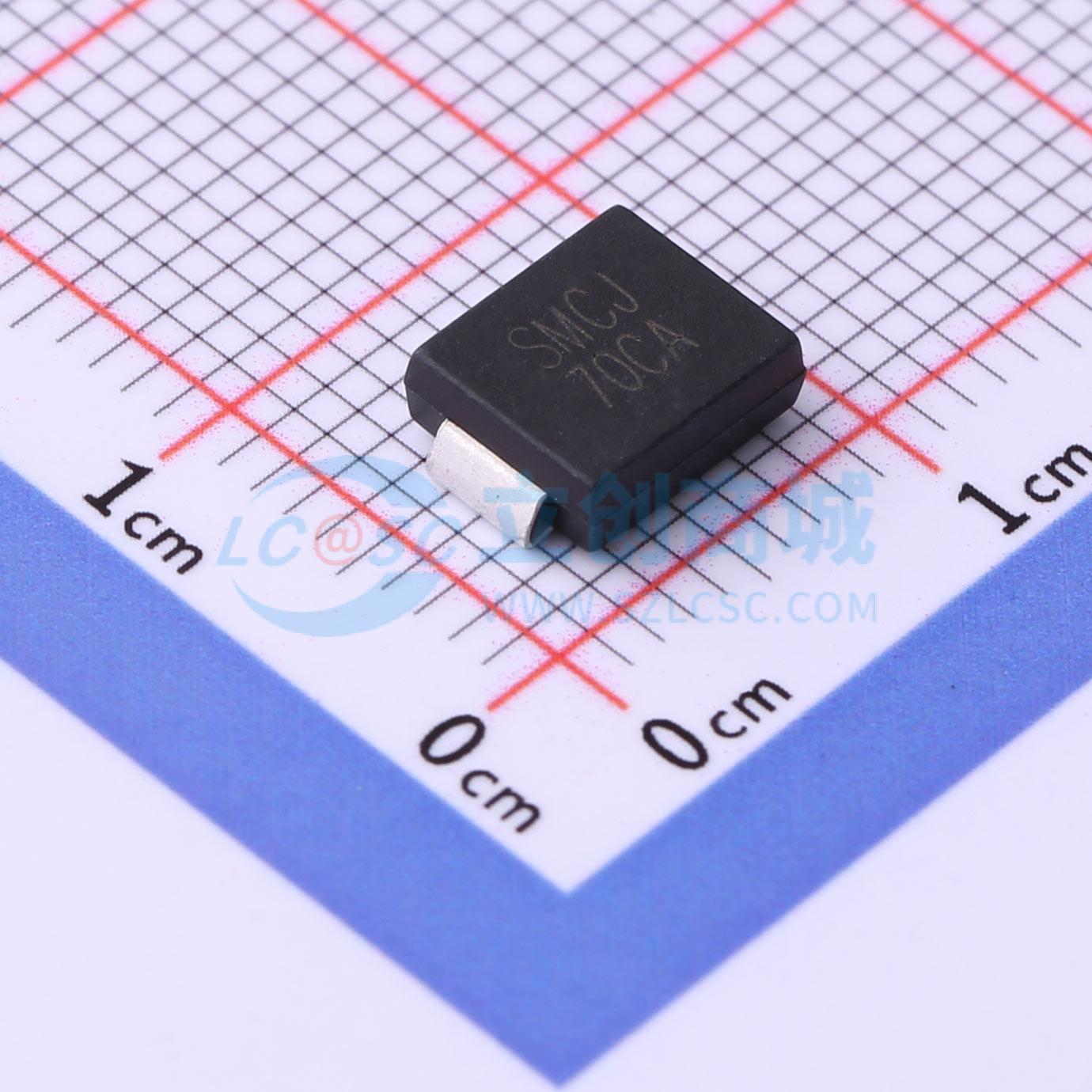 点击查看大图 SMCJ70CA实物图