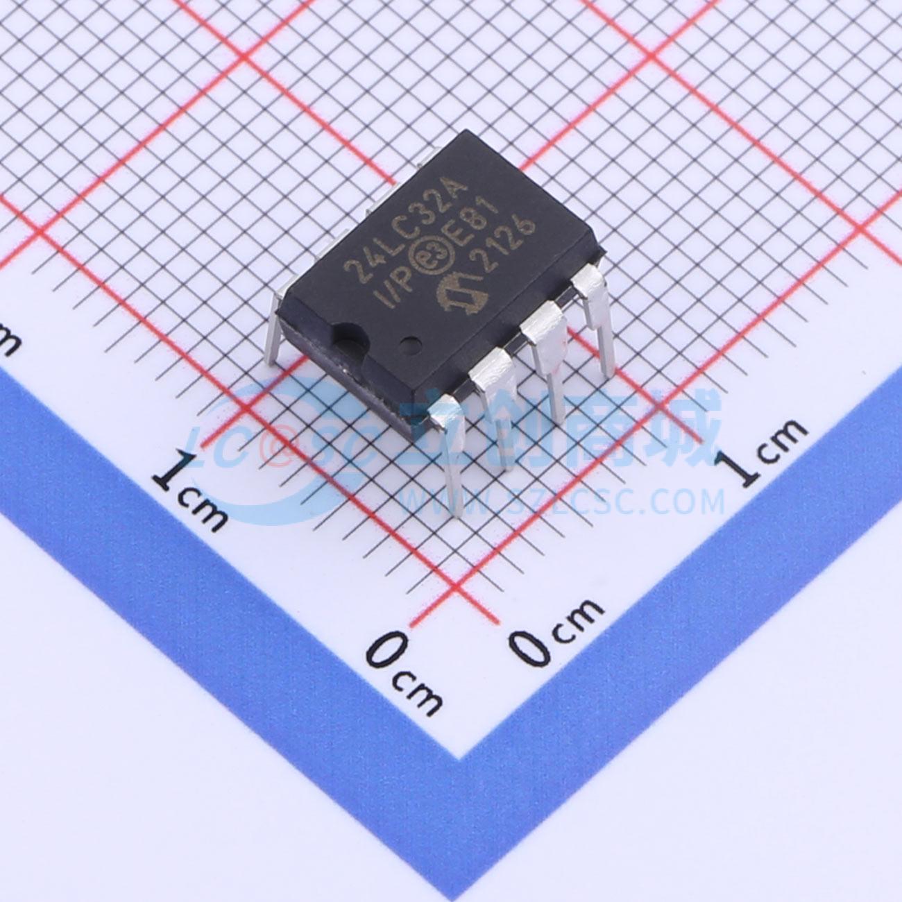 点击查看大图 24LC32A-I/P实物图