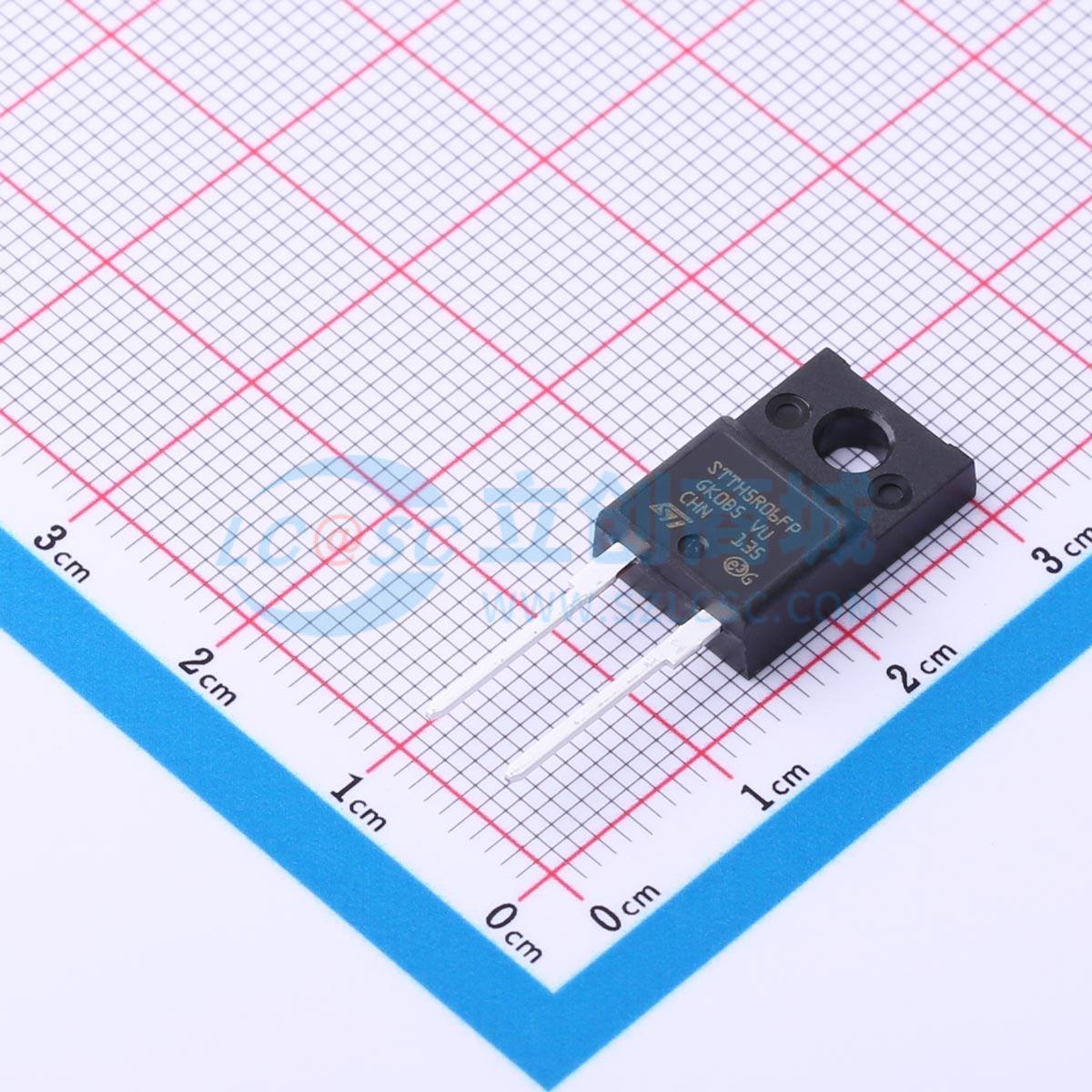 点击查看大图 STTH5R06FP实物图