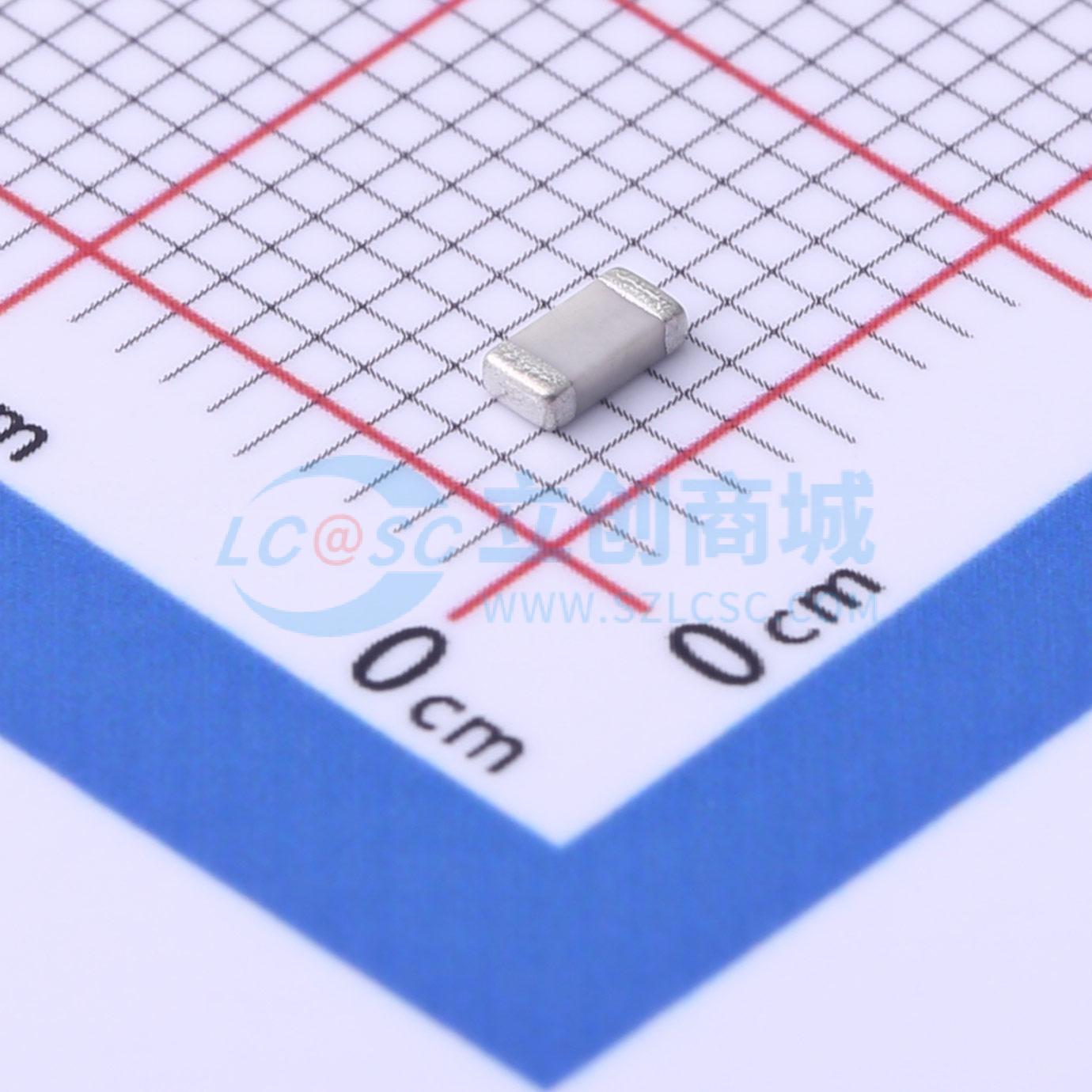 点击查看大图 1206N100J500CT实物图