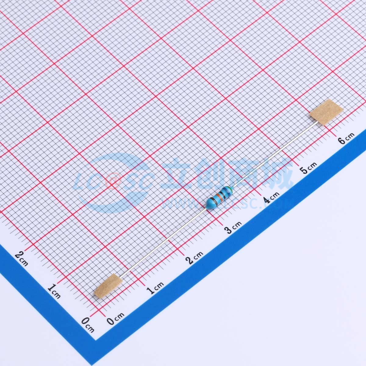 点击查看大图 RN 1/2WS 560K F T/B A1实物图