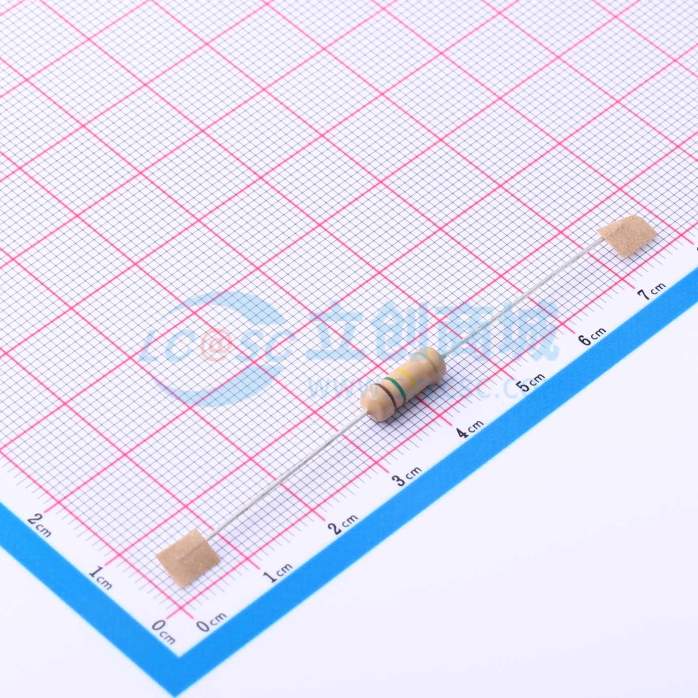 点击查看大图 CR1W-150K±5%-TT63实物图