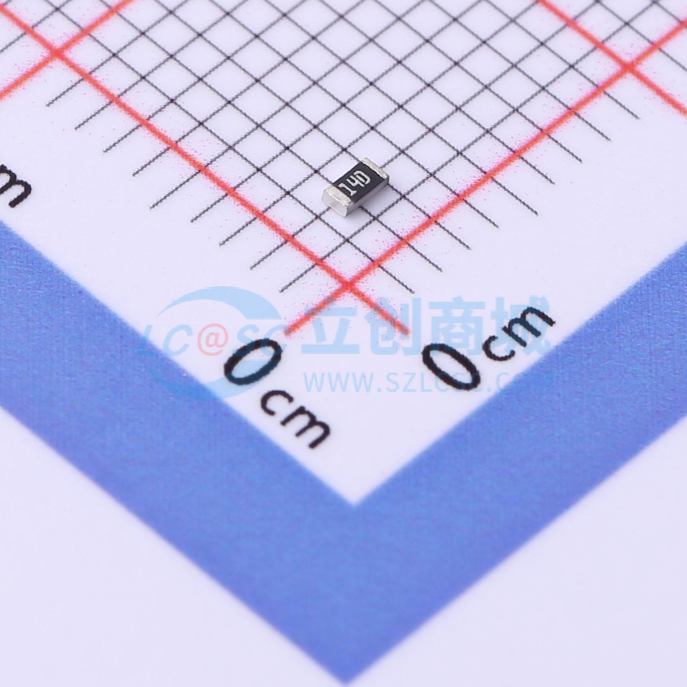 点击查看大图 SCR0603F137K实物图