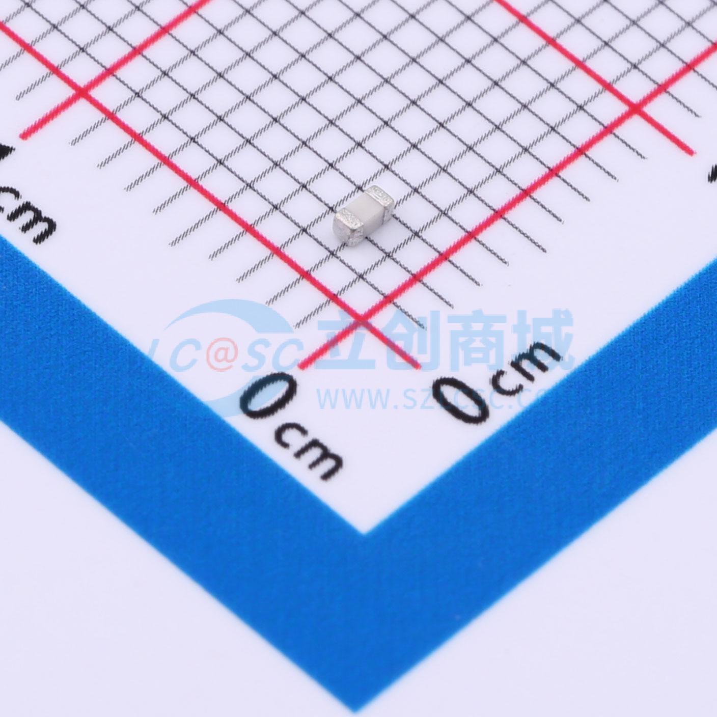 点击查看大图 CC0603JRNPO0BN270实物图
