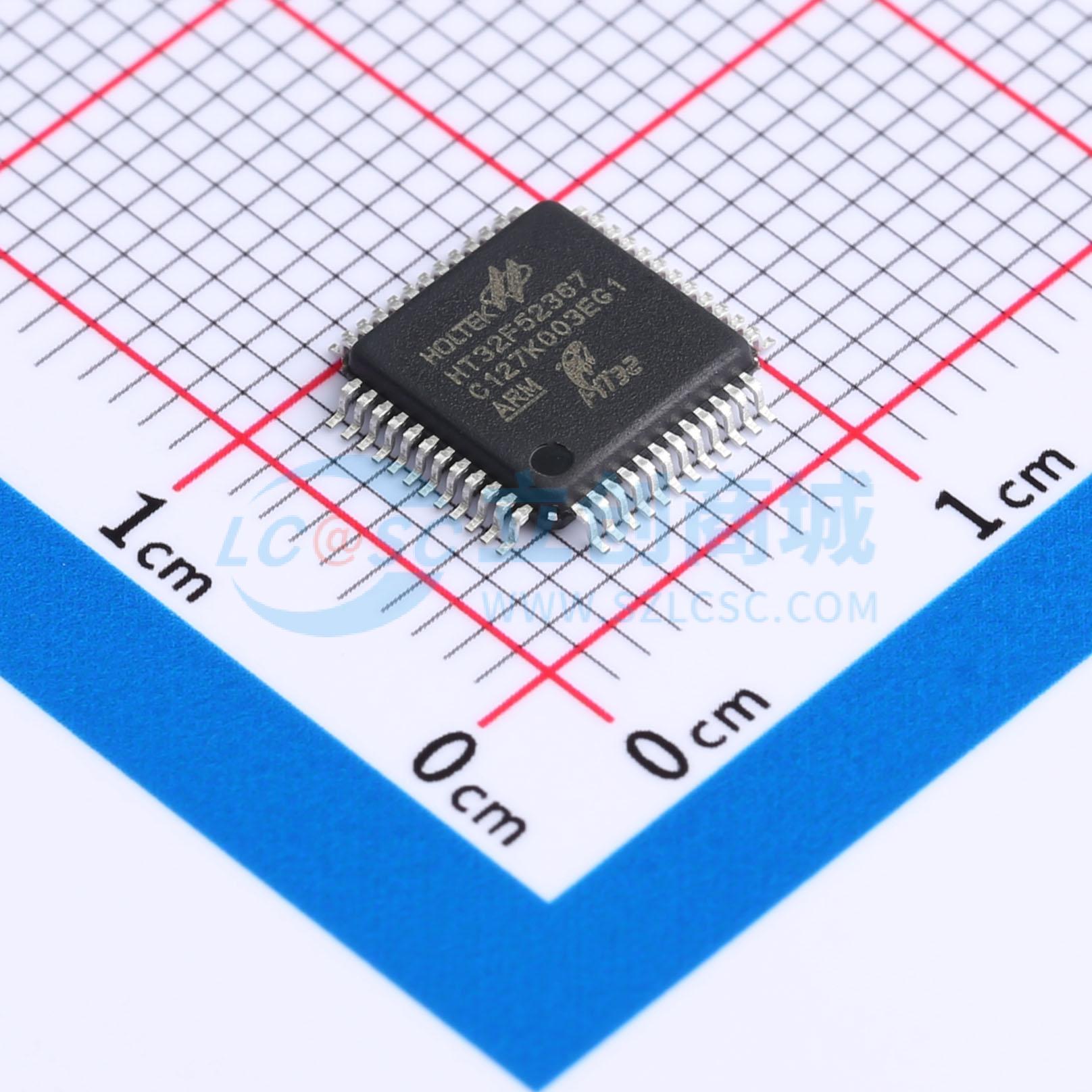 点击查看大图 HT32F52367实物图