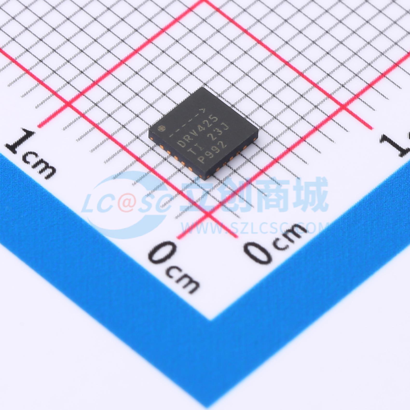 点击查看大图 DRV425RTJT实物图