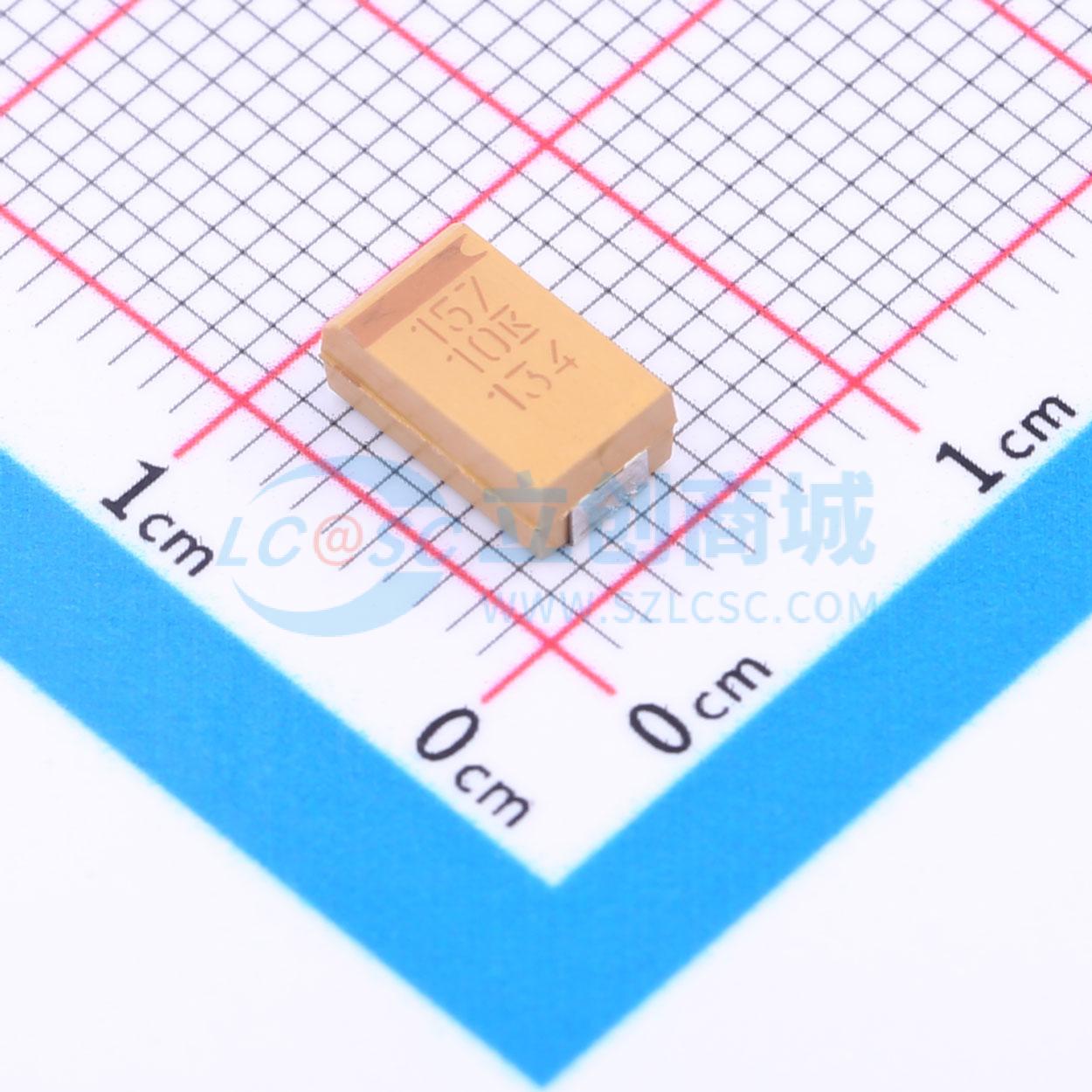 点击查看大图 T495D157M010ATE100实物图