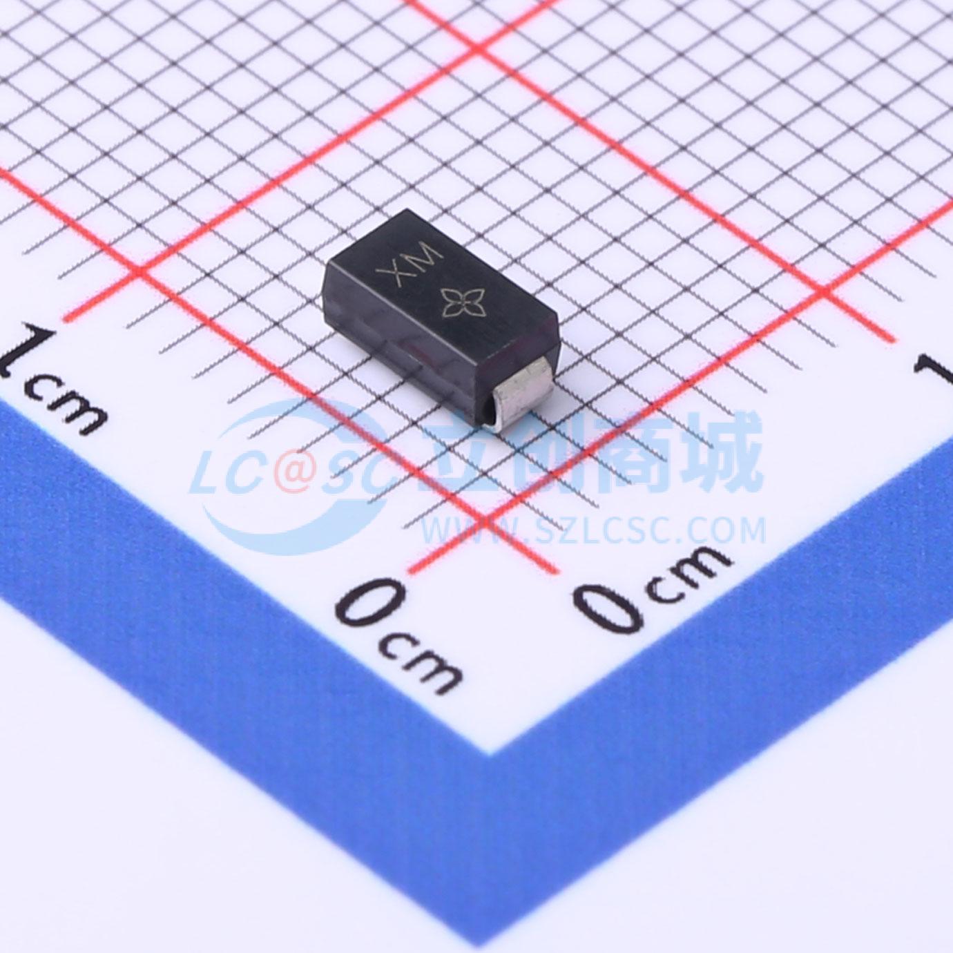 点击查看大图 SMAJ15CA实物图