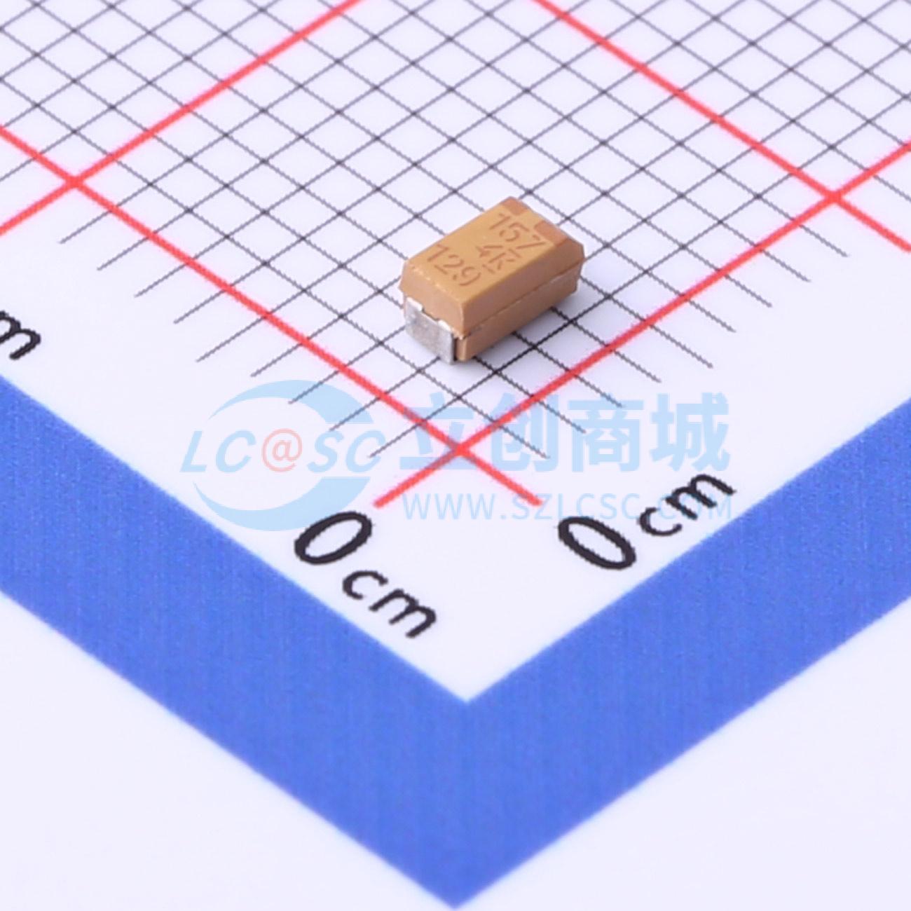点击查看大图 T490A157M004ATE800实物图