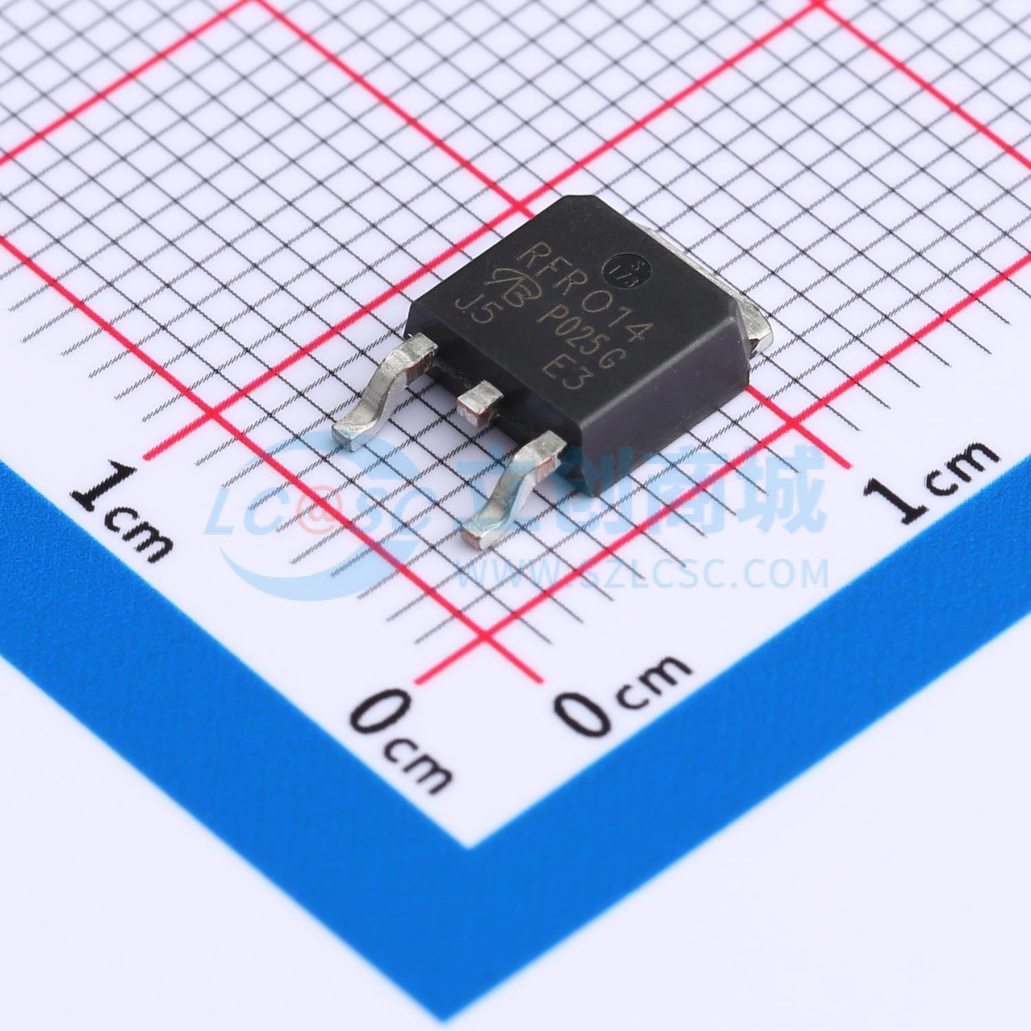 点击查看大图 IRFR014TRPBF-VB实物图