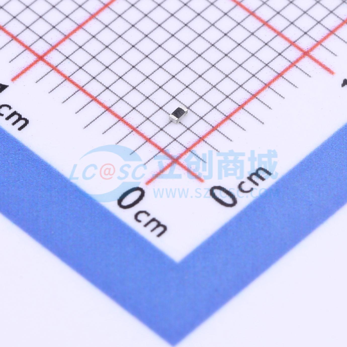 点击查看大图 CRCW0402121KFKED实物图