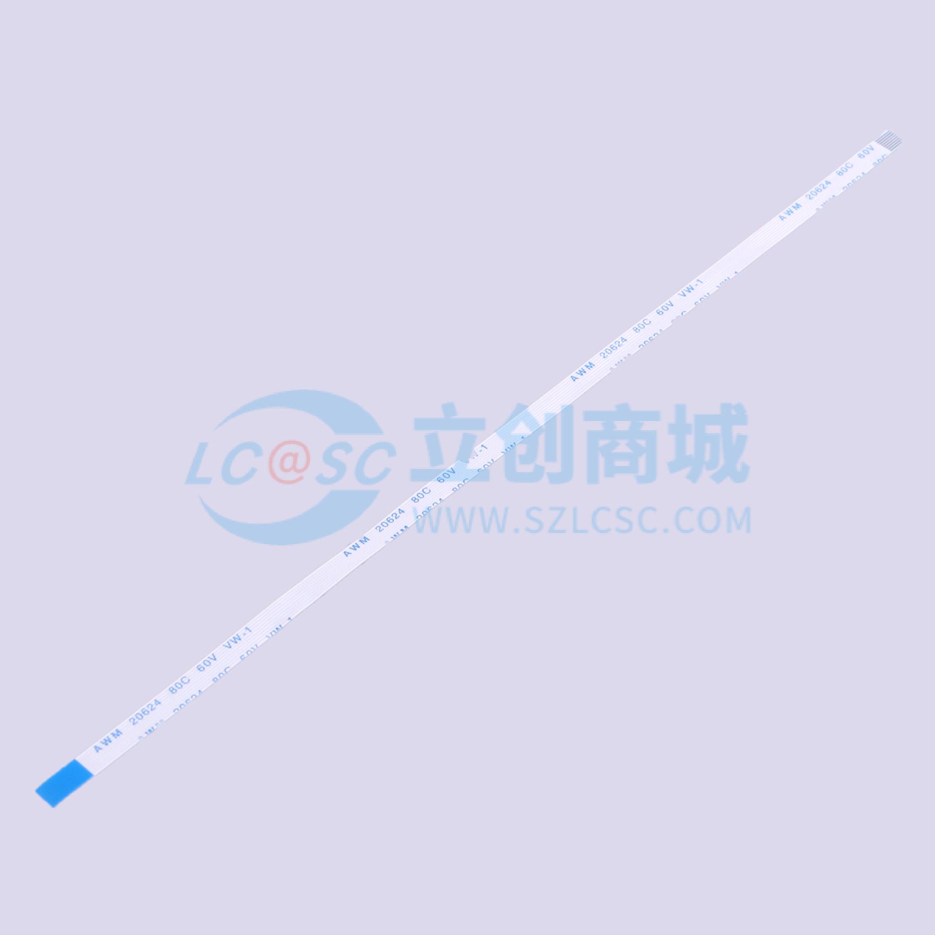 点击查看大图 KH-FFC-V0.5-8P-200MM实物图