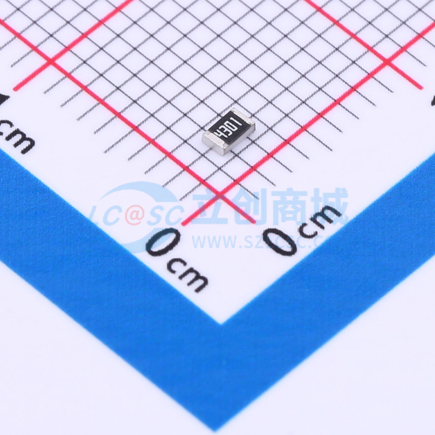 点击查看大图 SC0805F4301F4ANRH实物图