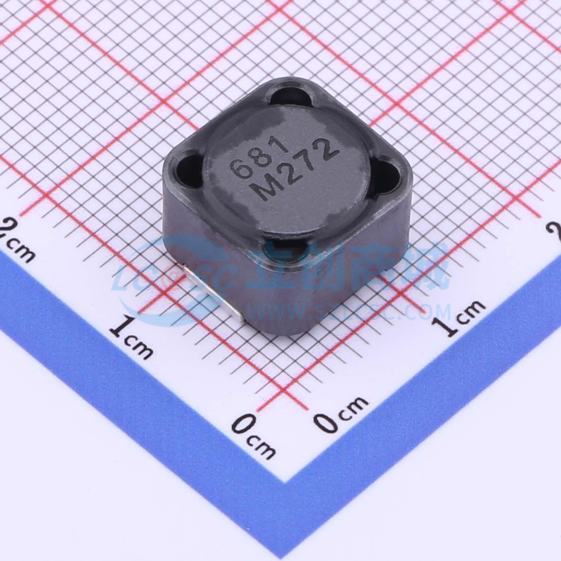 点击查看大图 CDRH127NP-681MC实物图