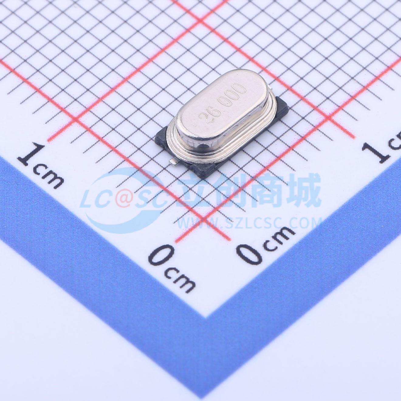 点击查看大图 26M 9PF 10PPM实物图