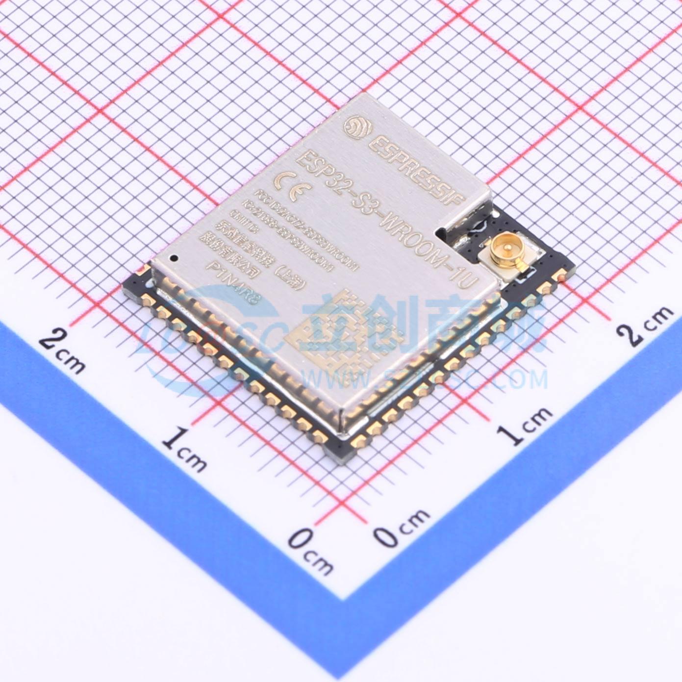 ESP32-S3-WROOM-1U-N4R8实物图