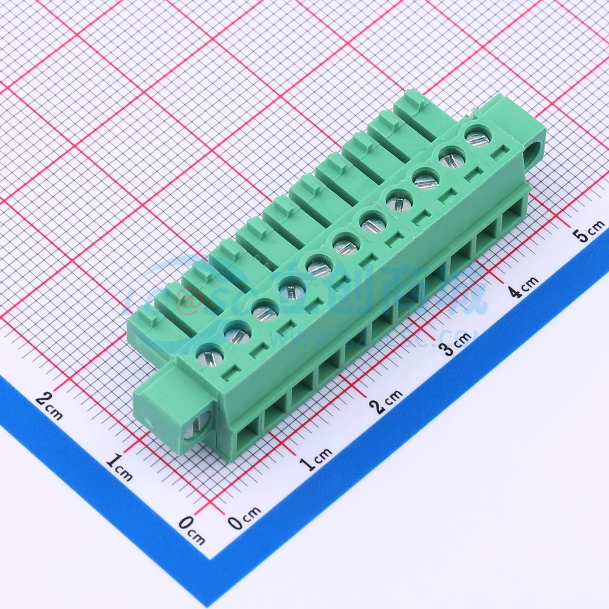点击查看大图 MX15EDGKM-3.81-11P-GN01-Cu-Y-A实物图