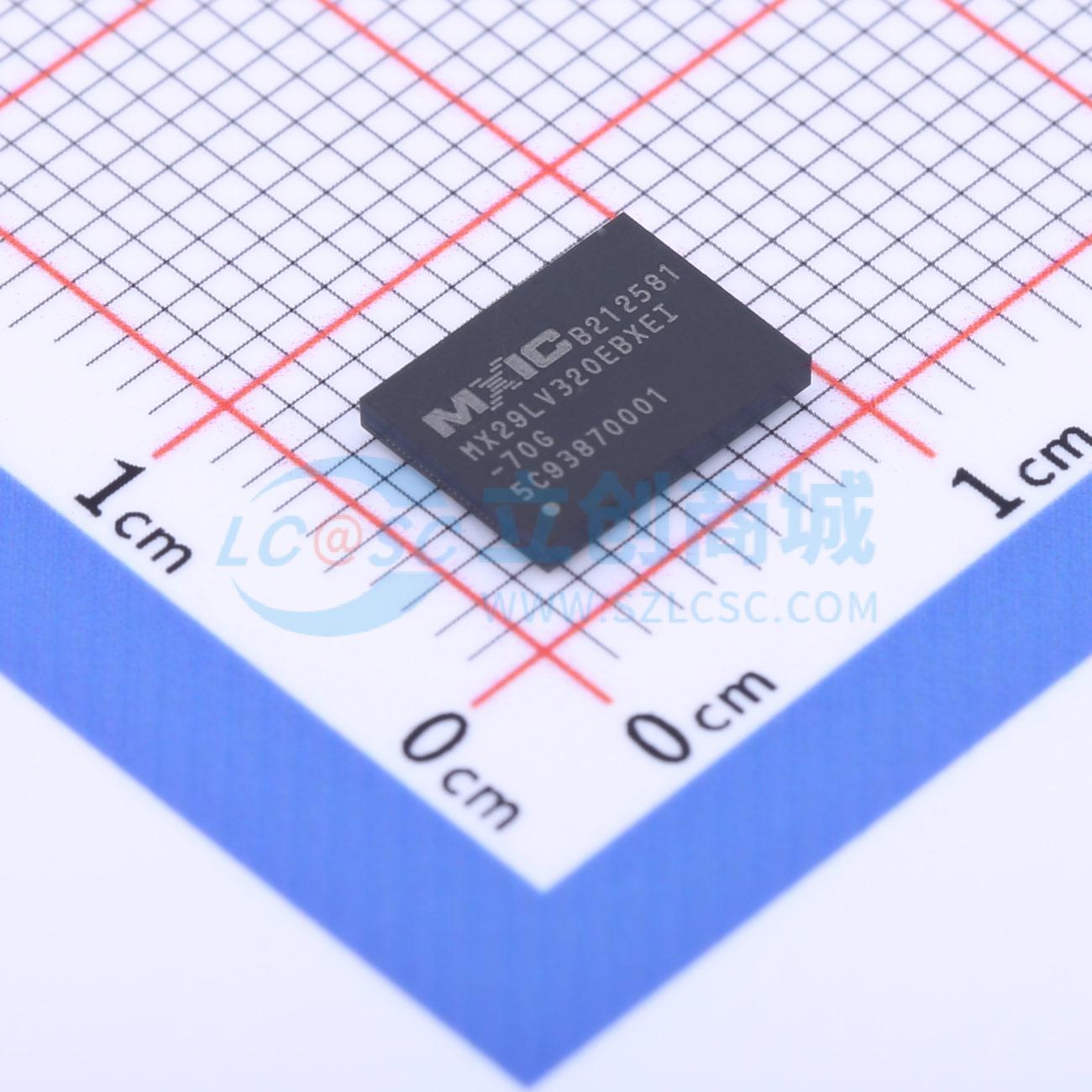 点击查看大图 MX29LV320EBXEI-70G实物图