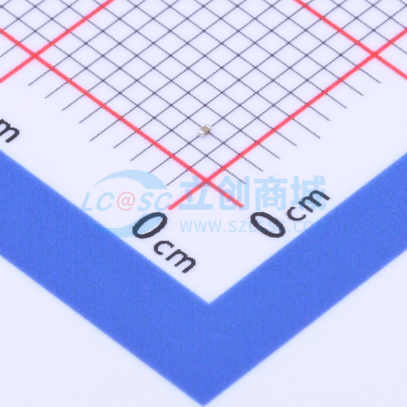 0201B682K160CT实物图