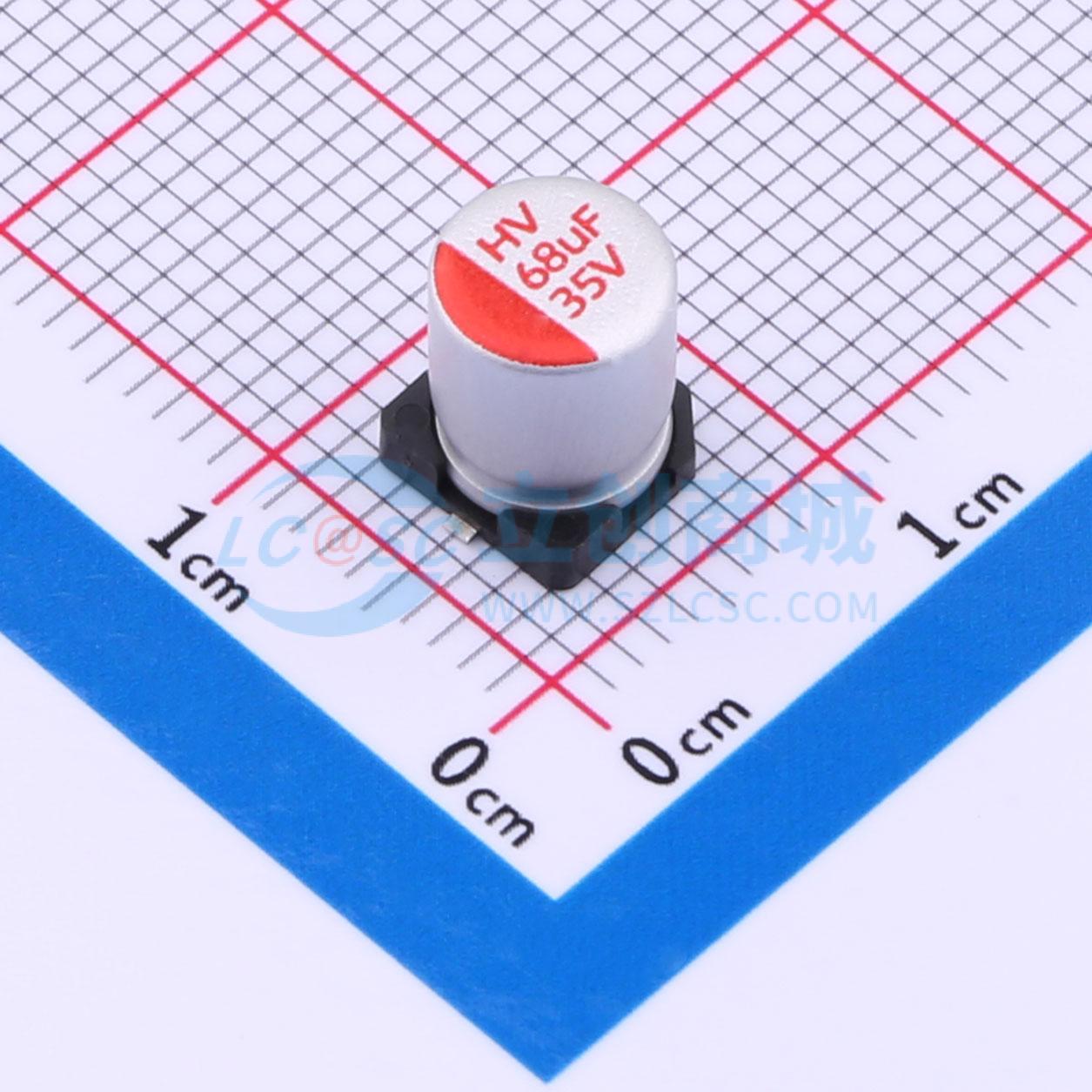 点击查看大图 HV1V686M0607PZ实物图